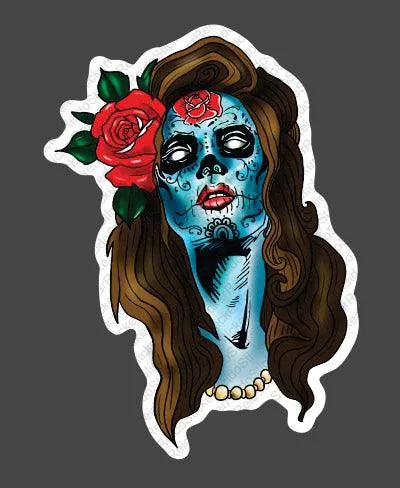 Mexican Skull - Rei do Sticker