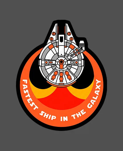 Millenium Falcon - Rei do Sticker