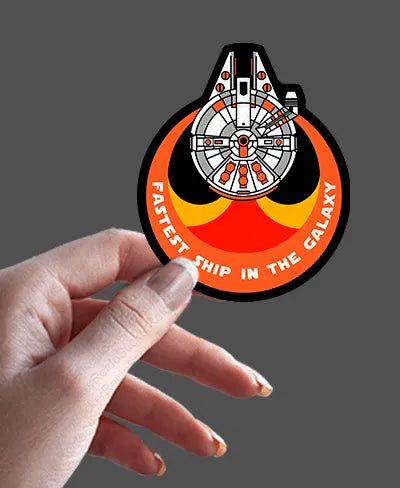 Millenium Falcon - Rei do Sticker