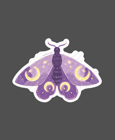 Moth - Rei do Sticker
