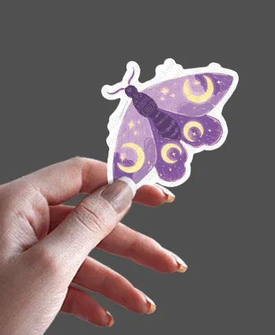 Moth - Rei do Sticker