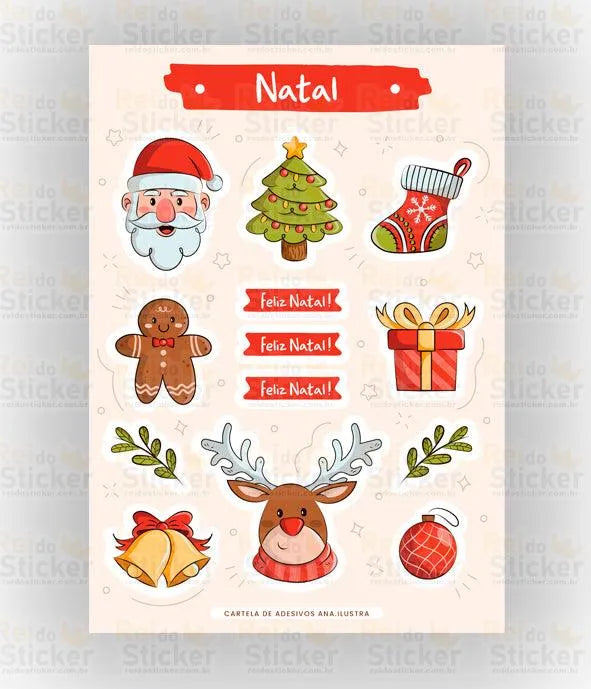 Natal - Rei do Sticker