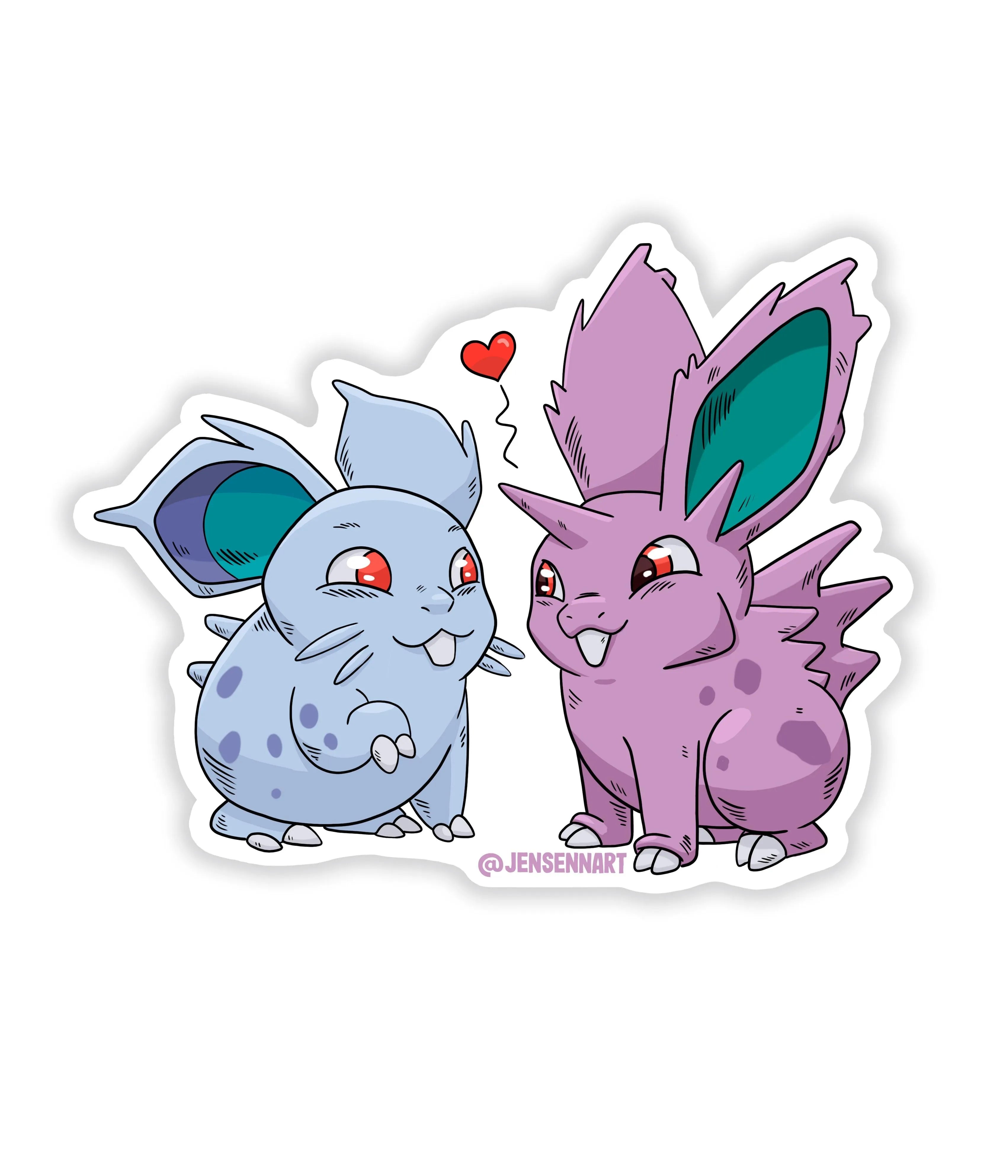Nidoran - Rei do Sticker