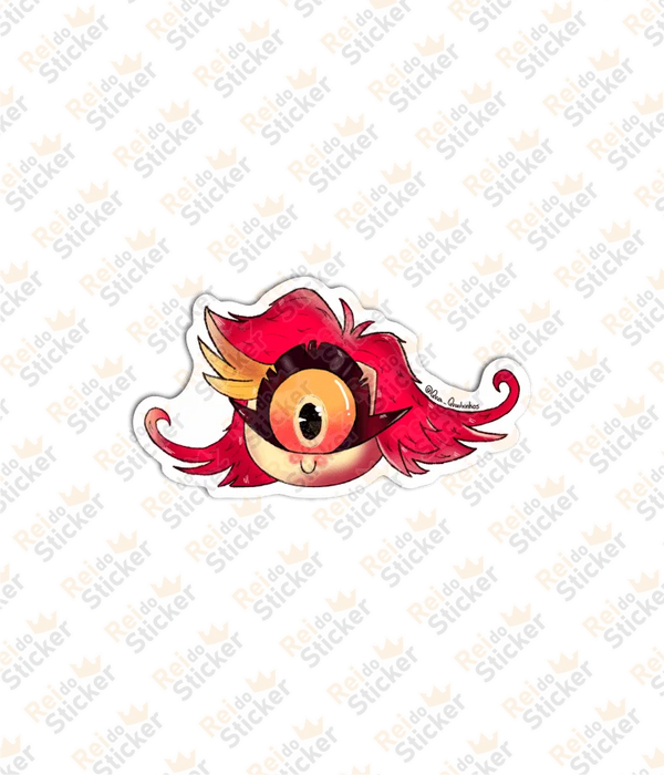 Nifty - Hazbin Hotel – Rei do Sticker