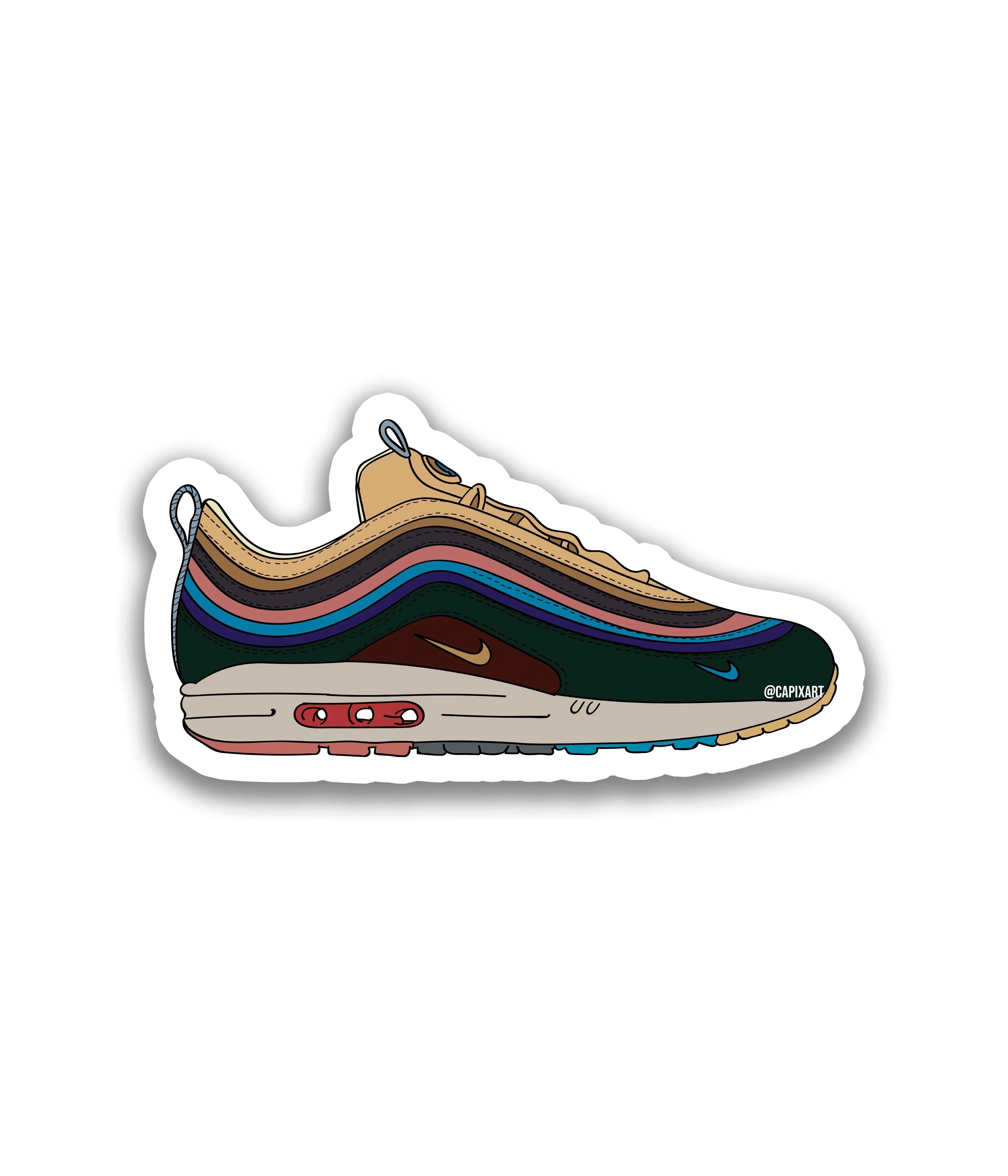 Nike Air Max 97 - Rei do Sticker