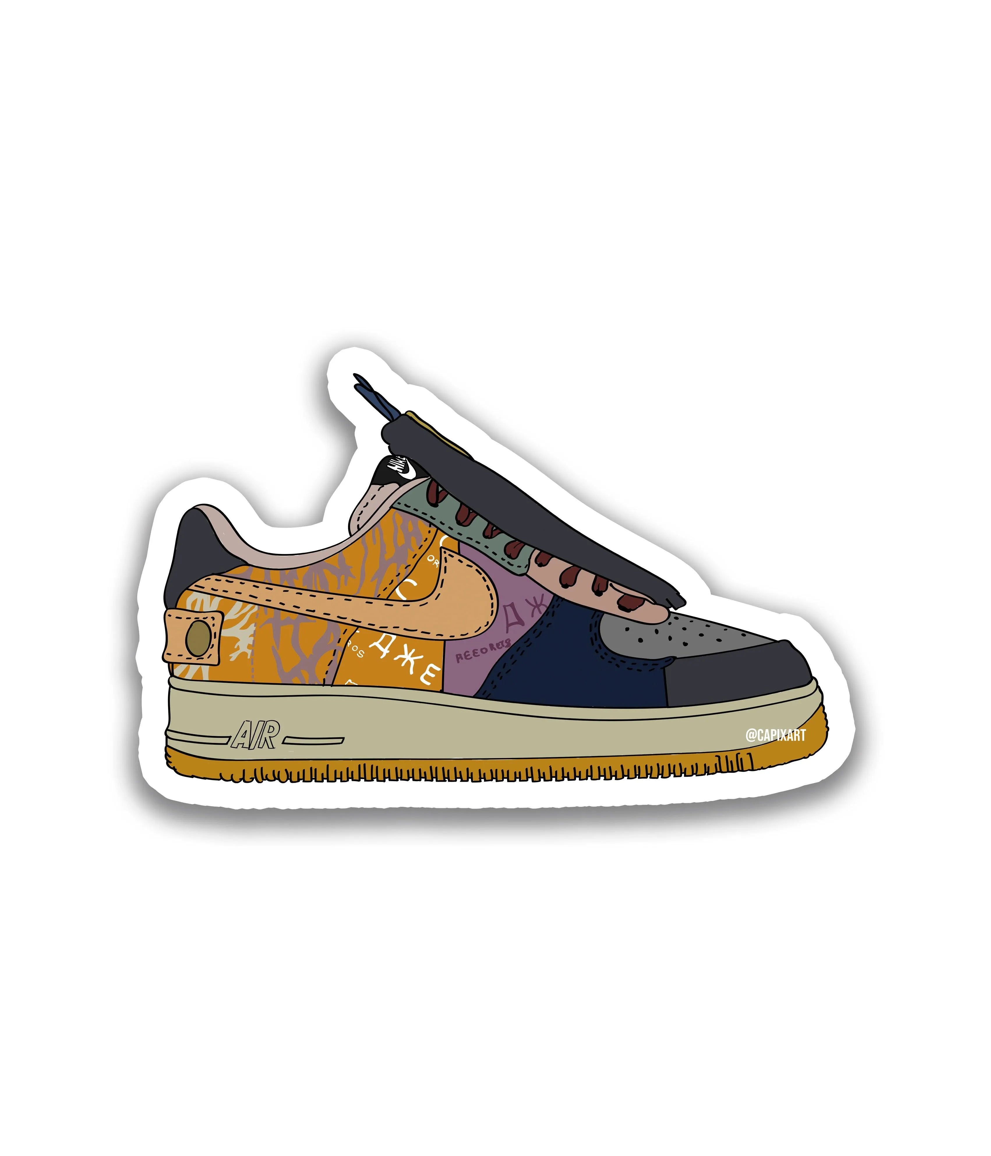 Nike Trevis Scott - Rei do Sticker