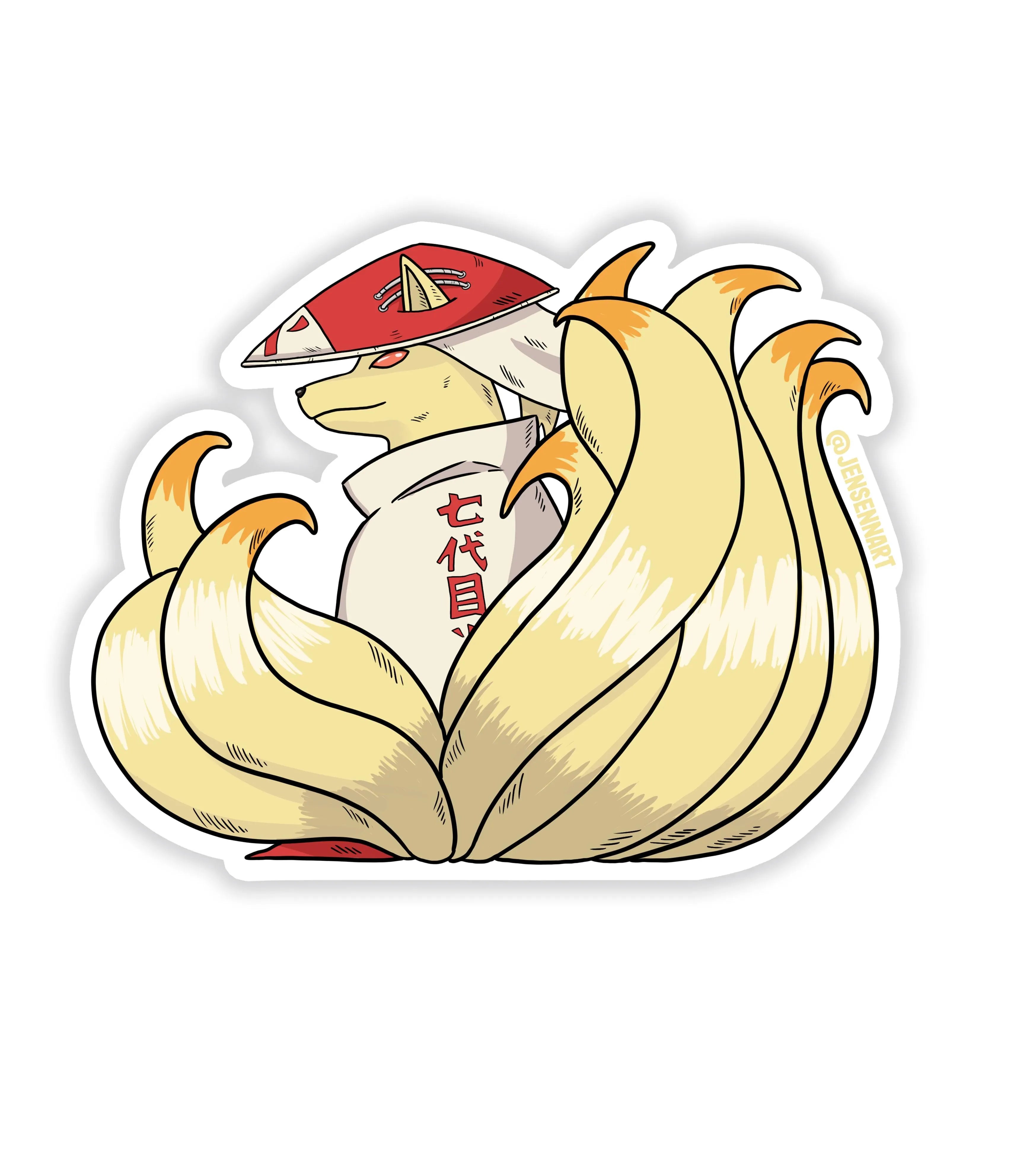 Ninetales - Rei do Sticker