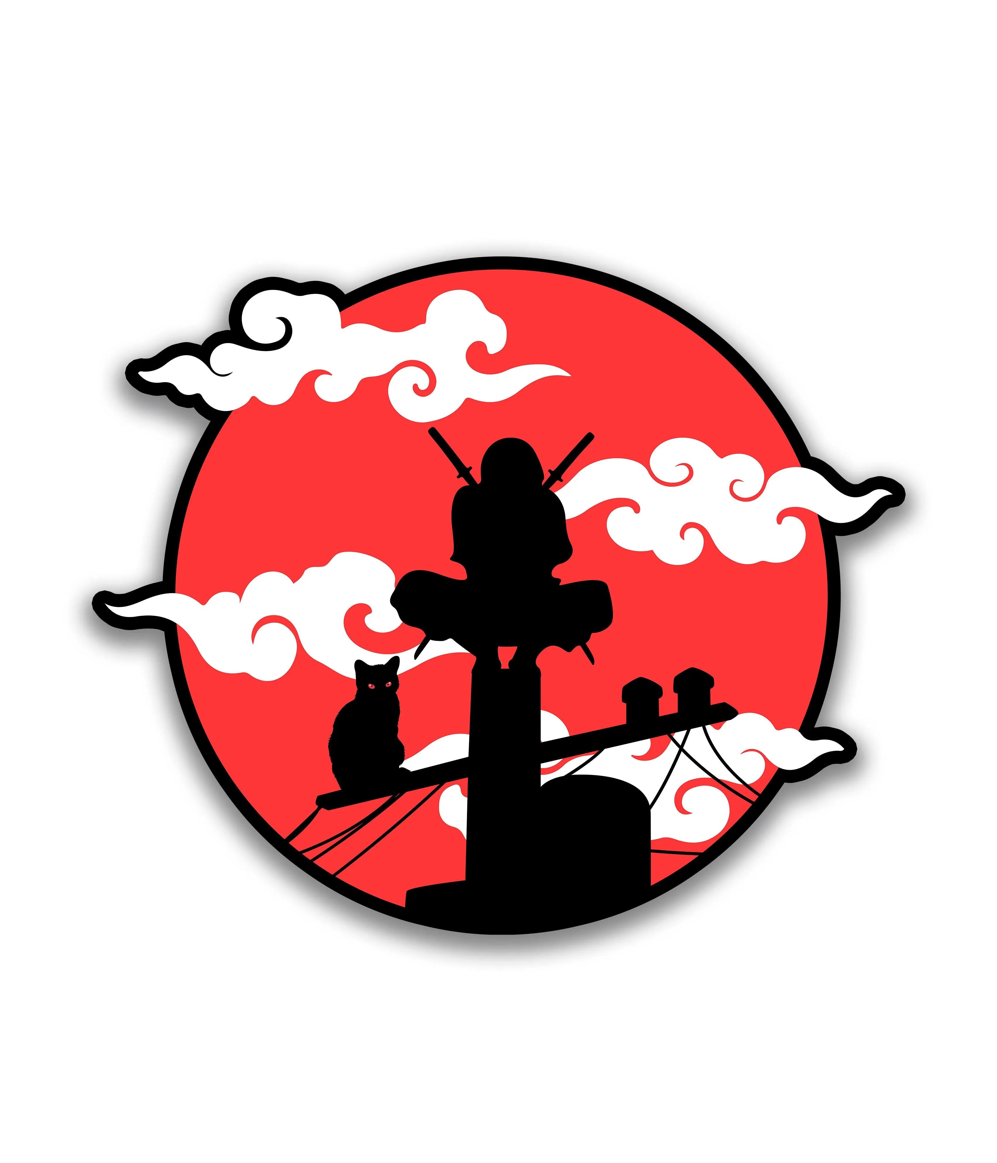 Ninja e Gato - Rei do Sticker
