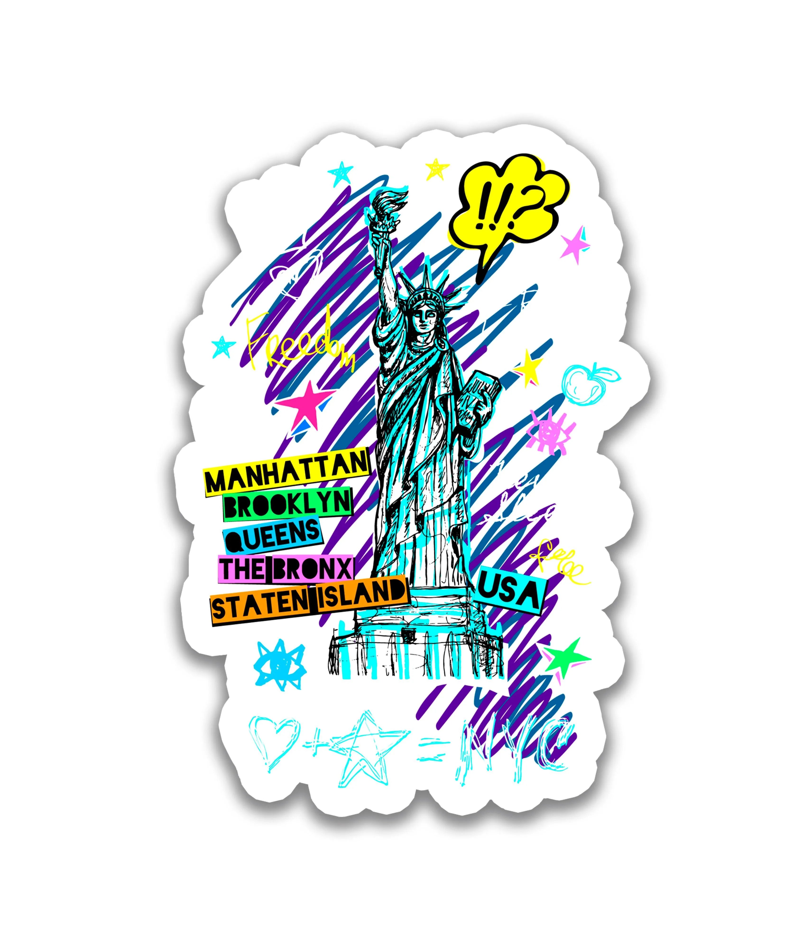 NY - Rei do Sticker
