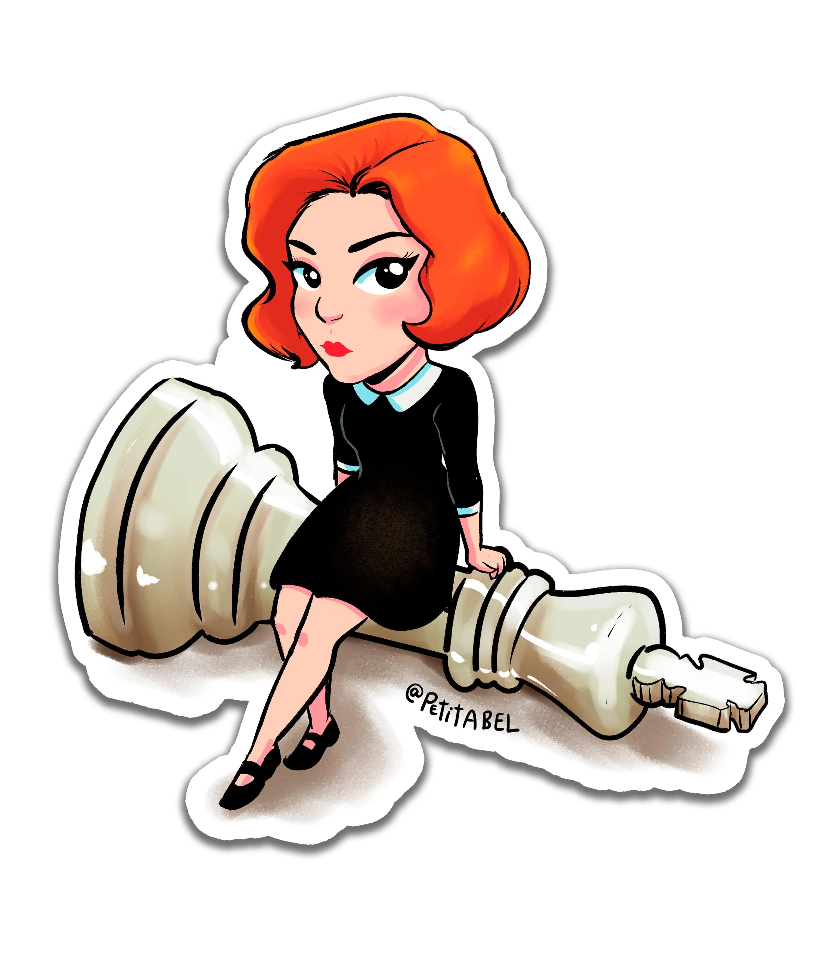 O Gambito da Rainha - Rei do Sticker