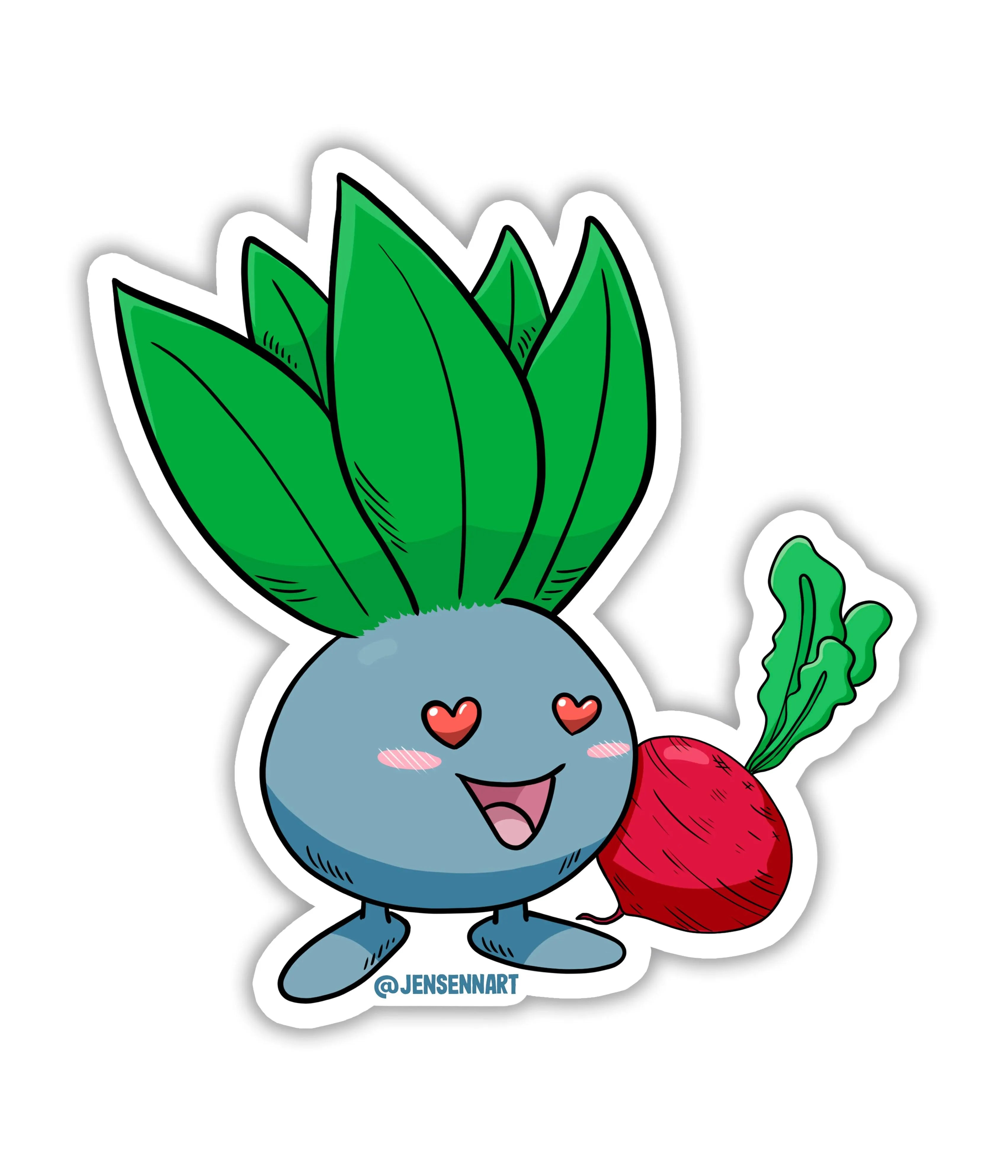 Oddish - Rei do Sticker