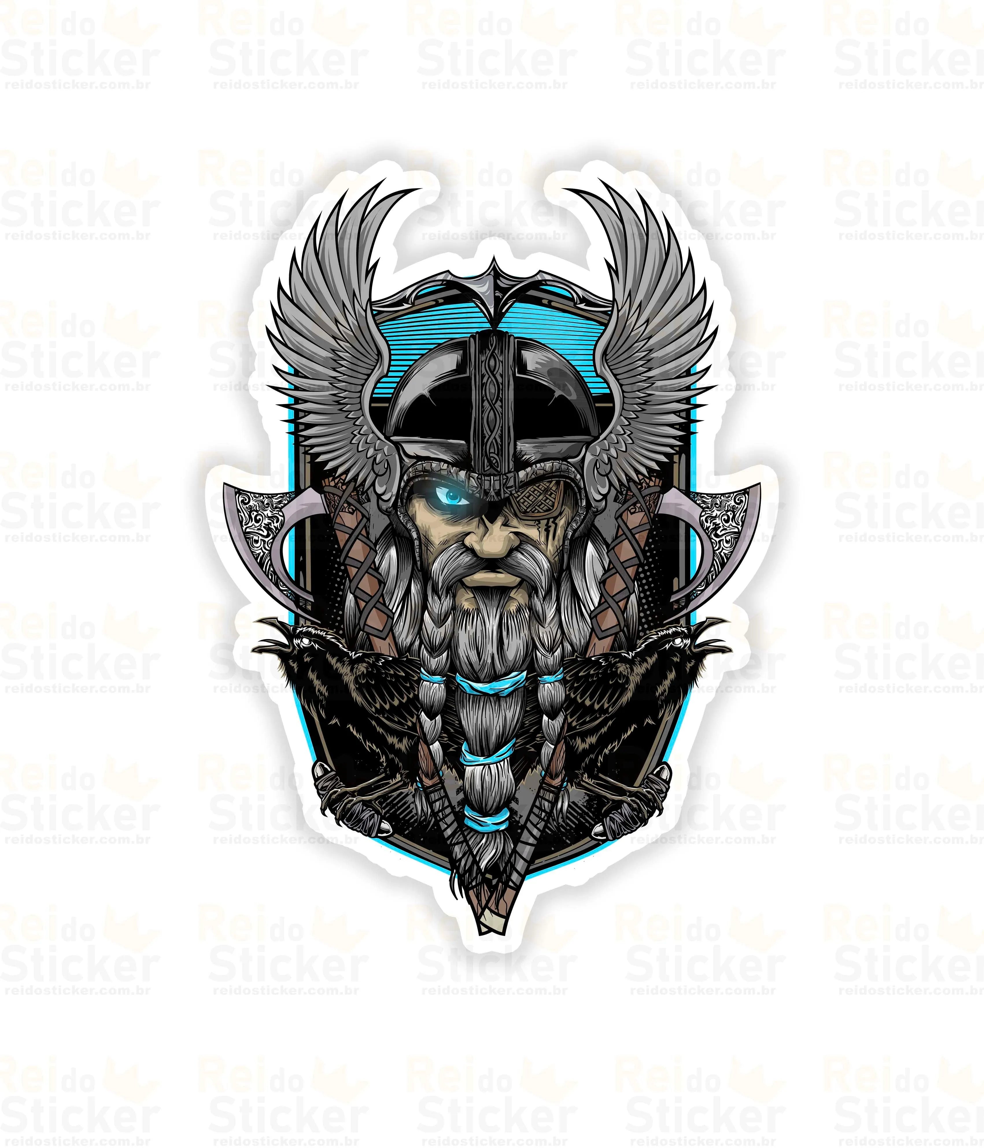 Odin - Rei do Sticker