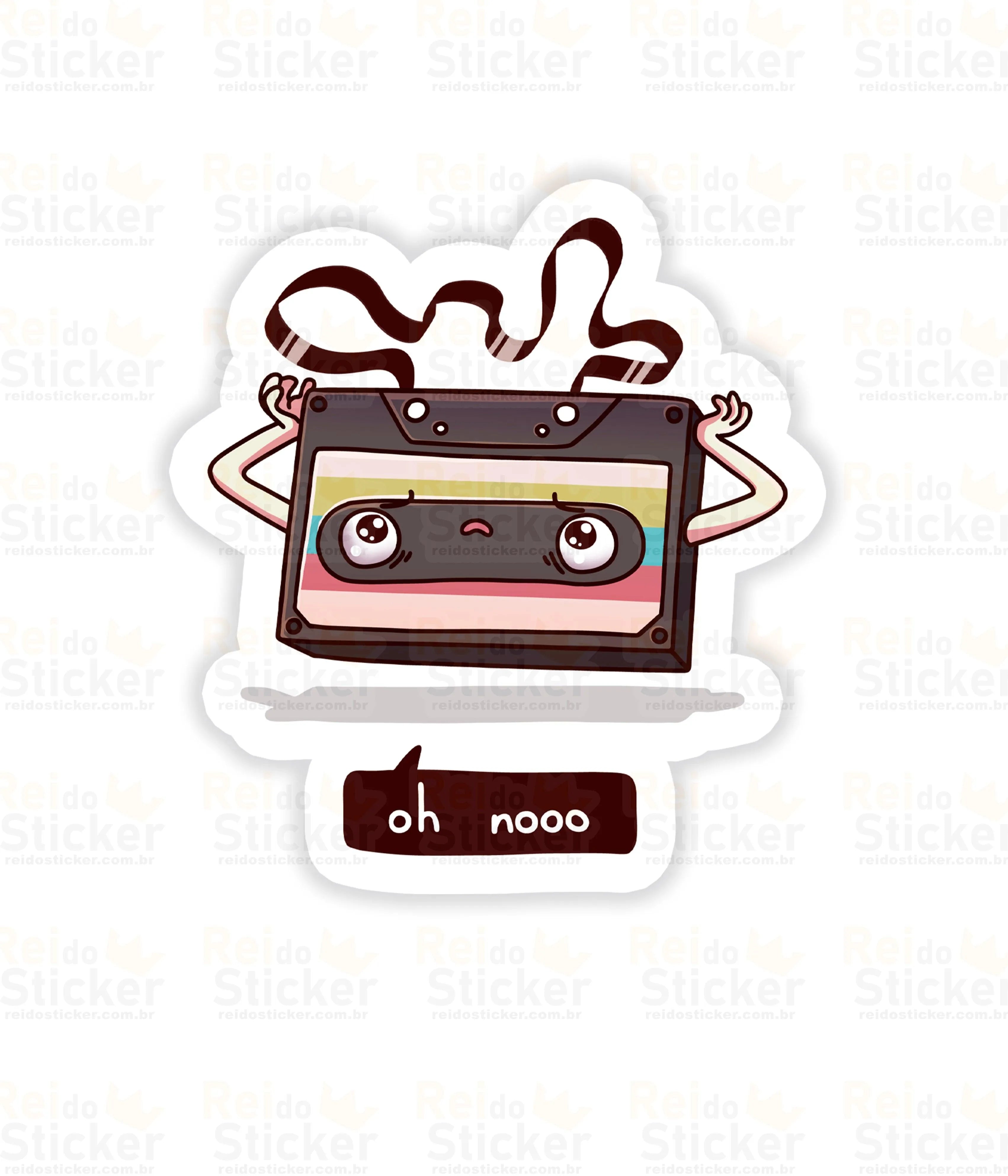 Oh Noo - Rei do Sticker