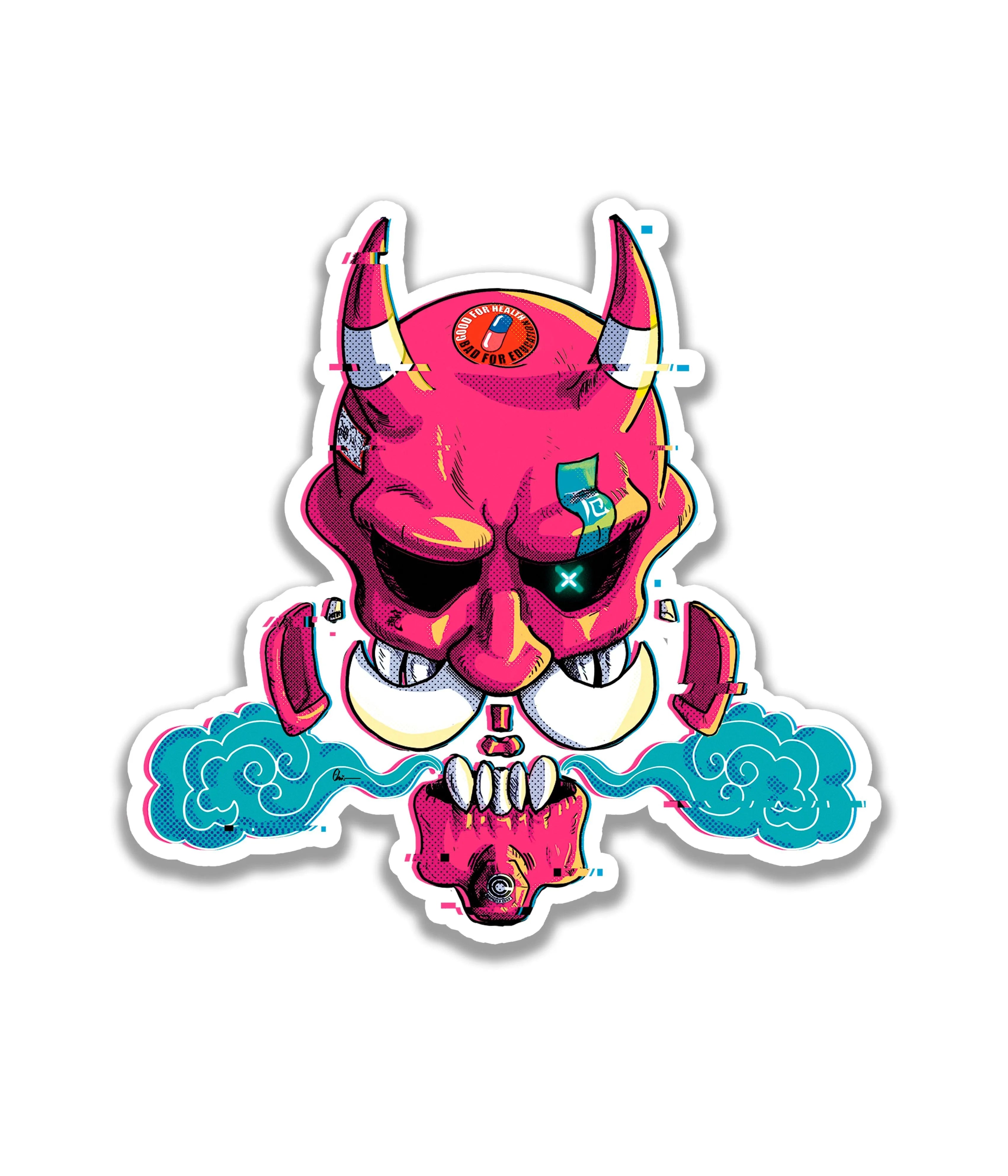 Oni Masked - Rei do Sticker