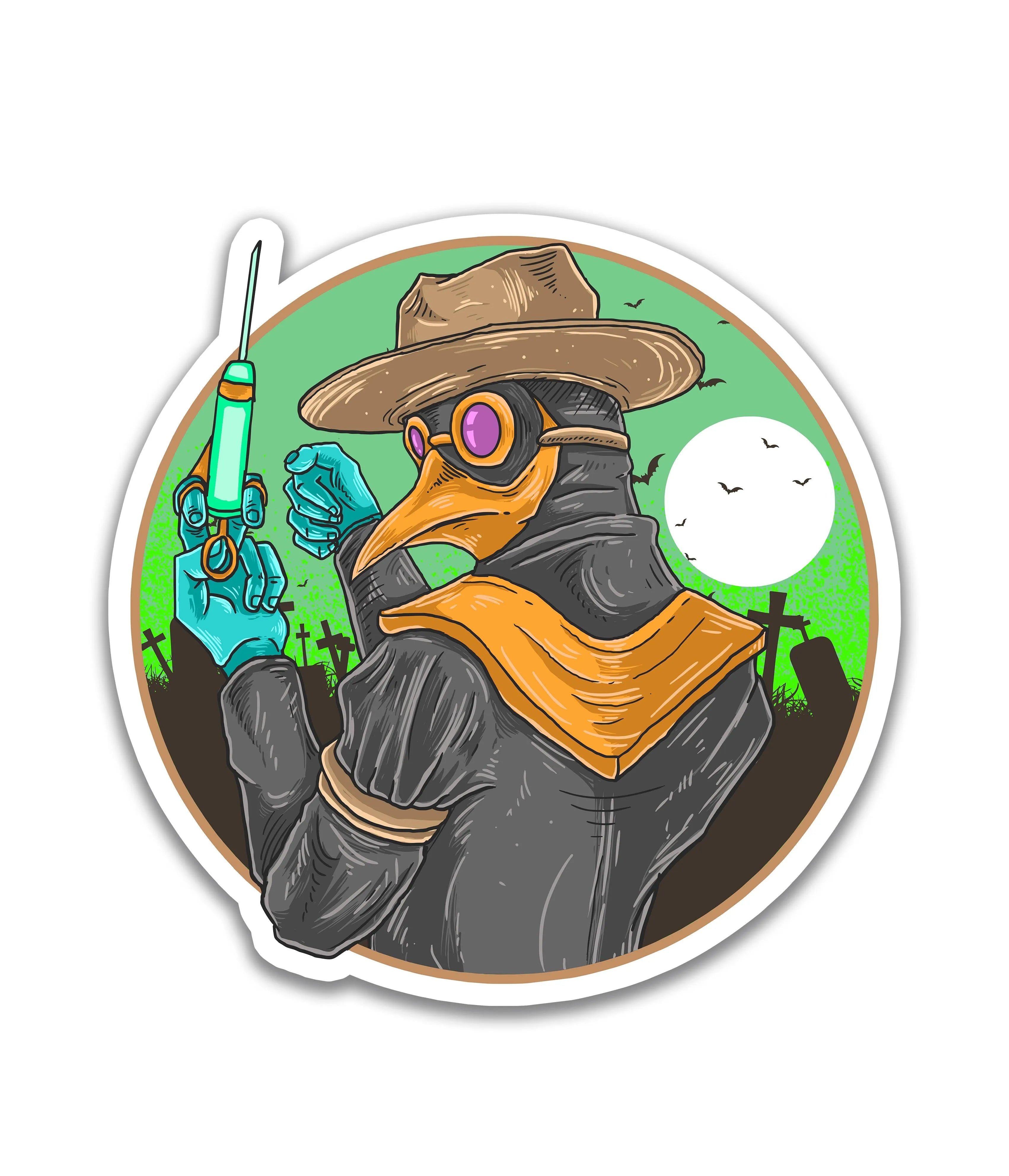 Pandemia - Rei do Sticker