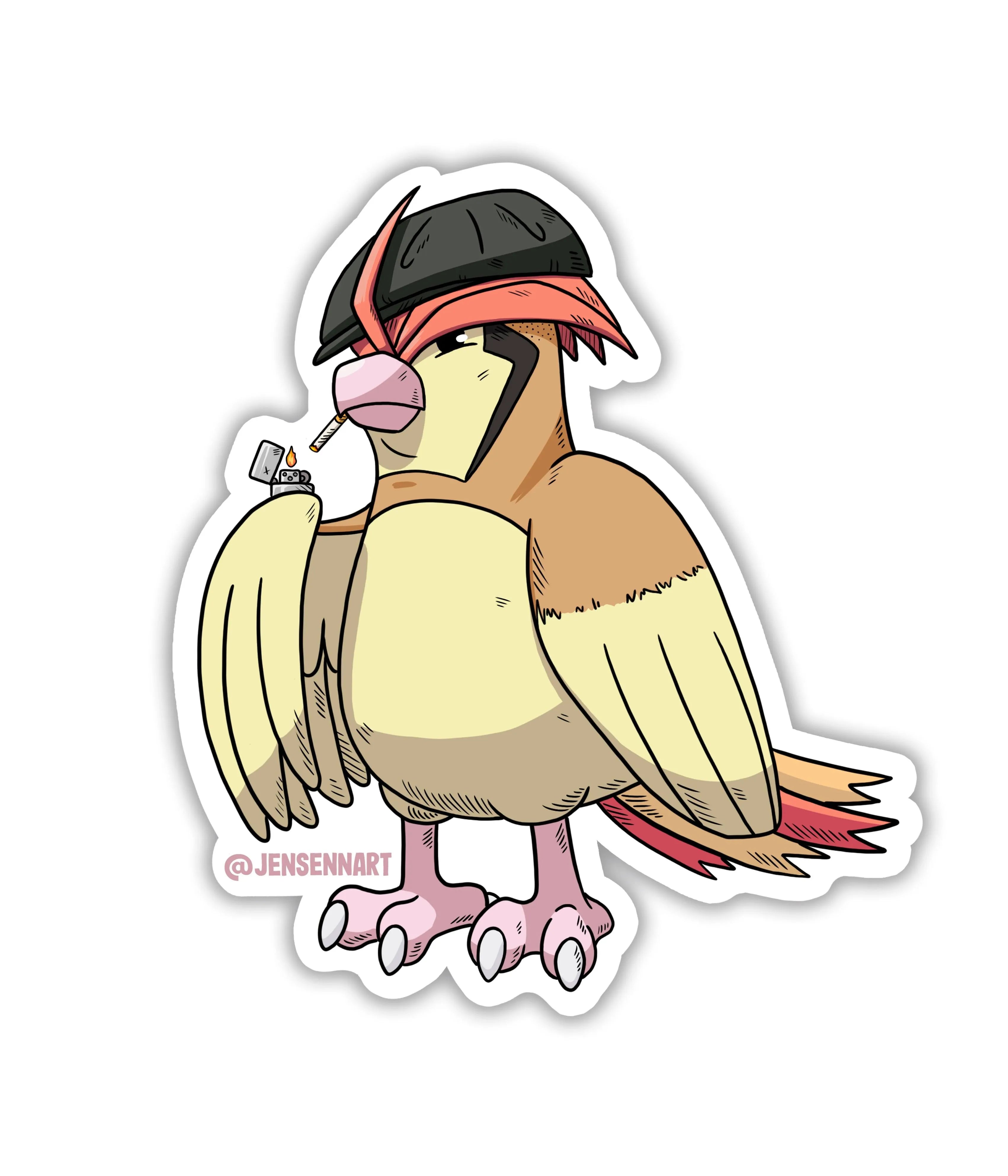 Pidgeotto - Rei do Sticker