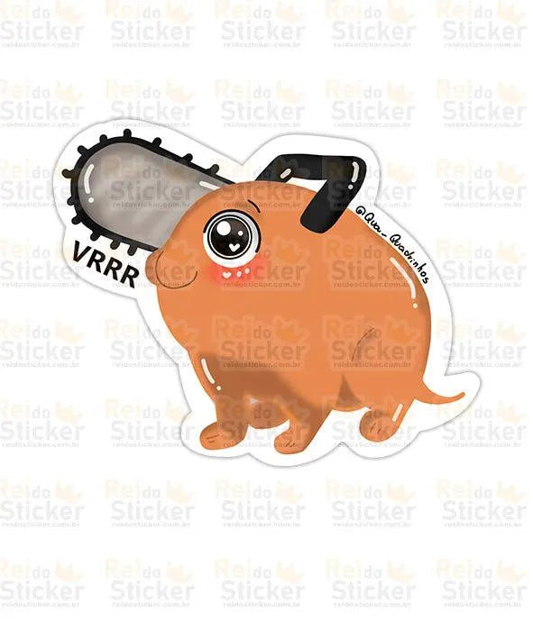 Pochita - Rei do Sticker