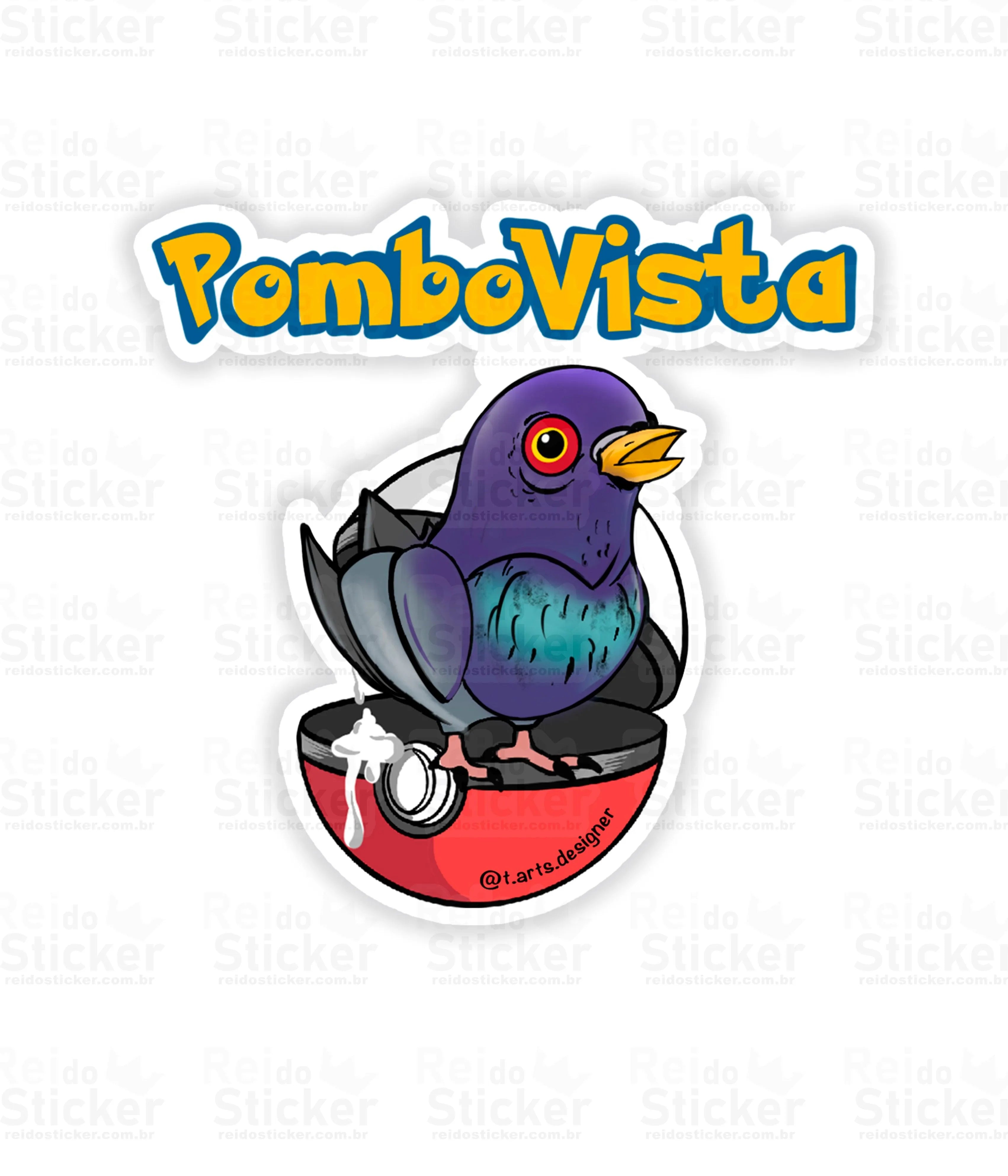 PomboVista - Rei do Sticker