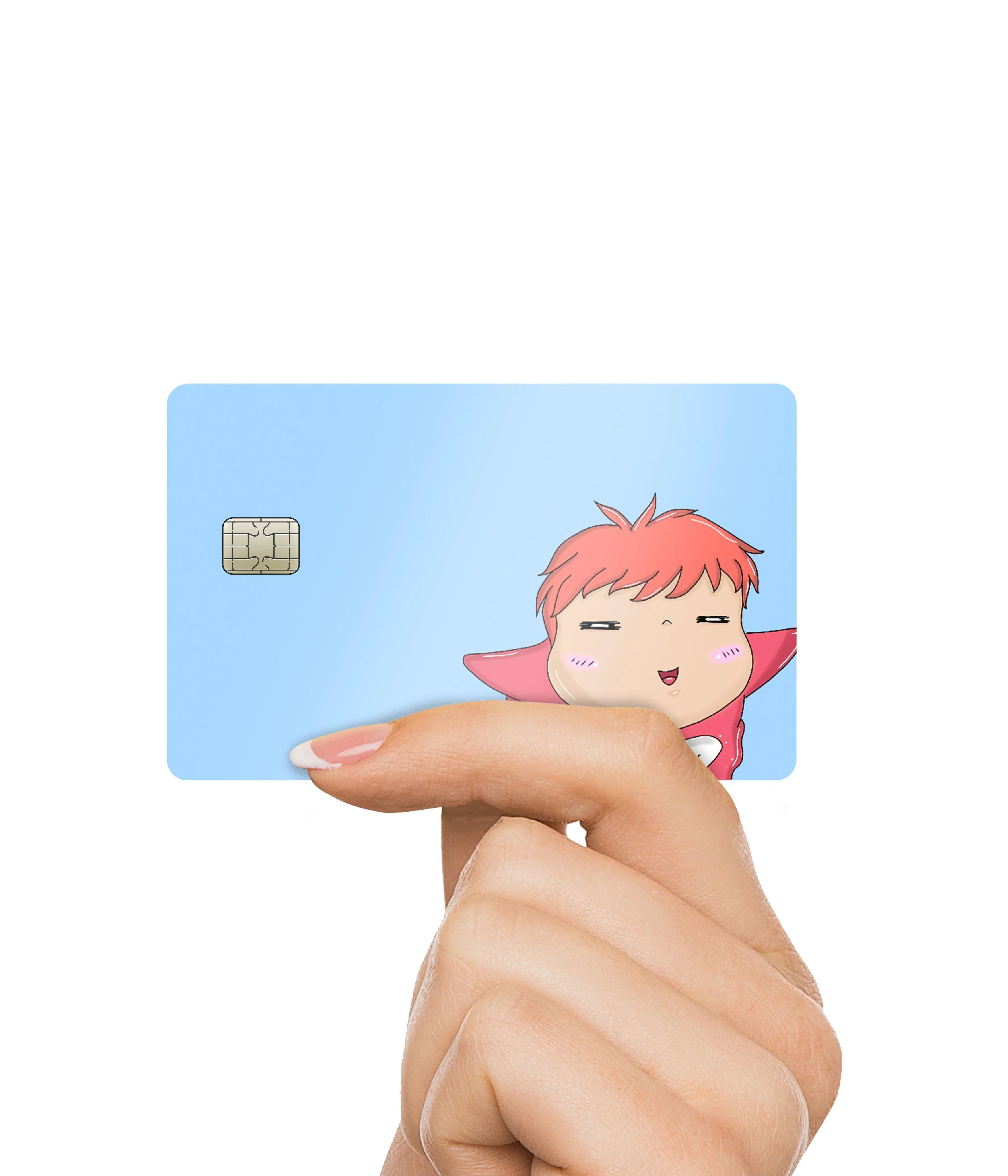 Ponyo azul - Rei do Sticker
