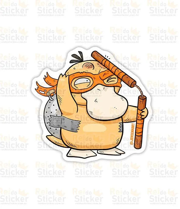 PSIDUCK NINJA - Rei do Sticker