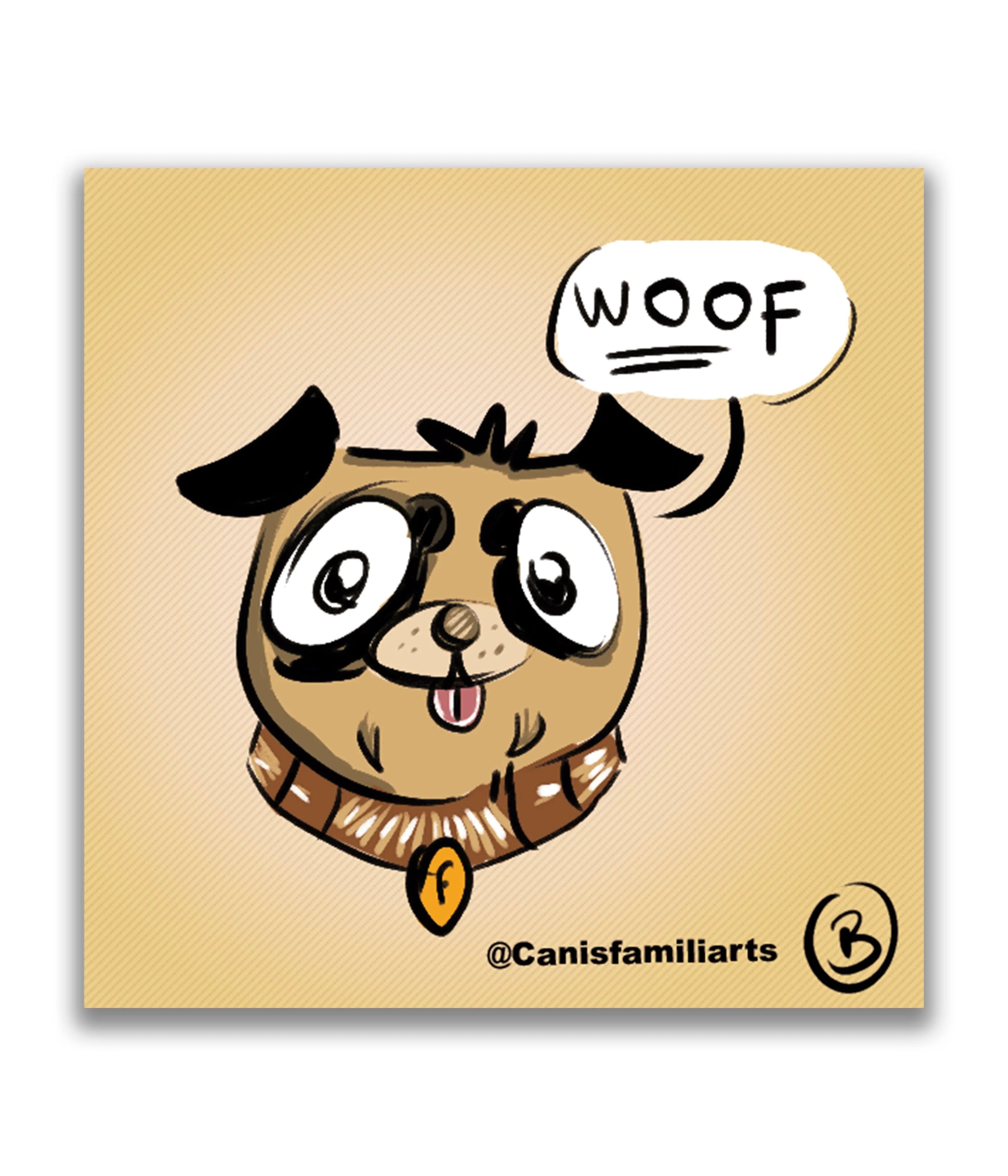 PUG - Rei do Sticker