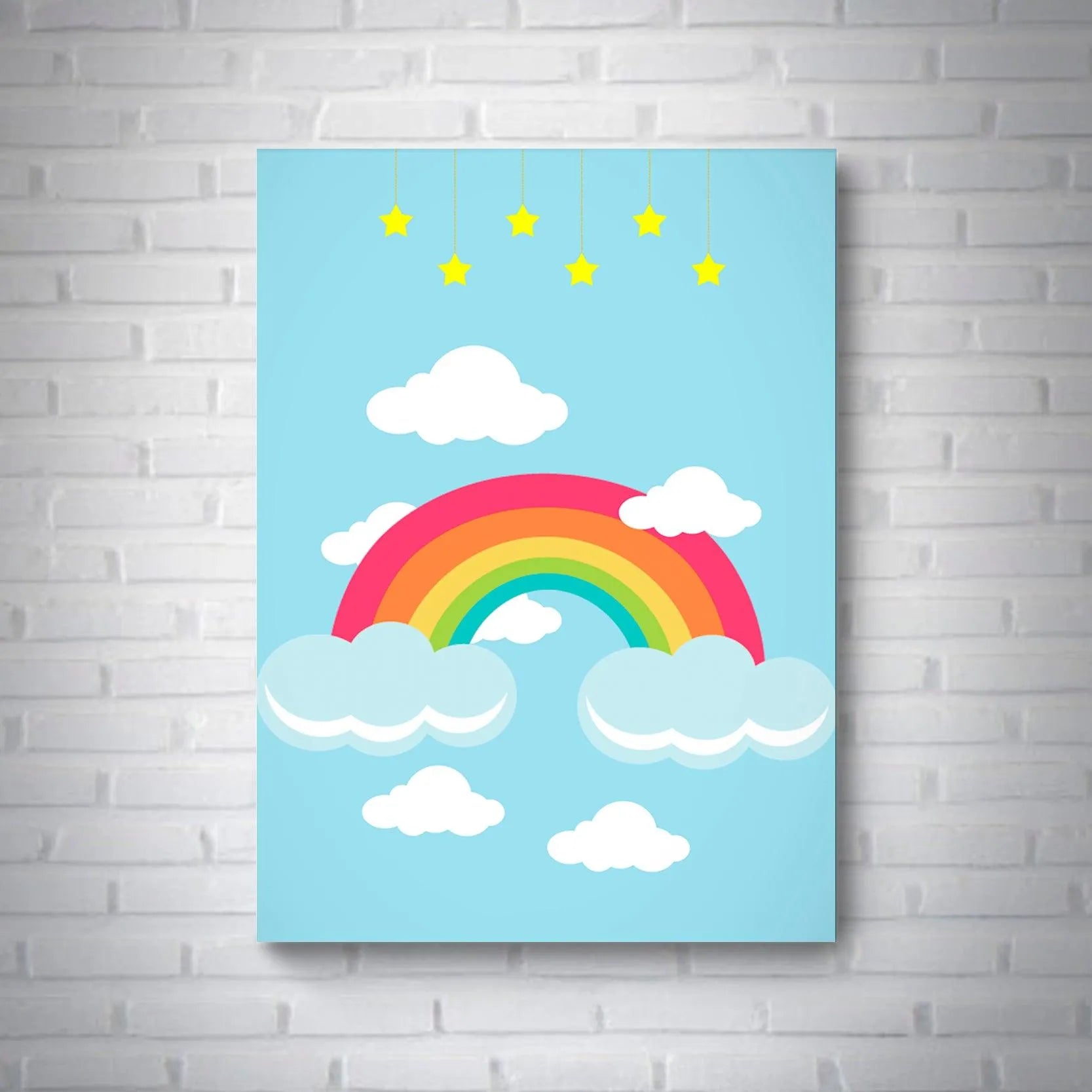 Quadro Arco-íris - Rei do Sticker