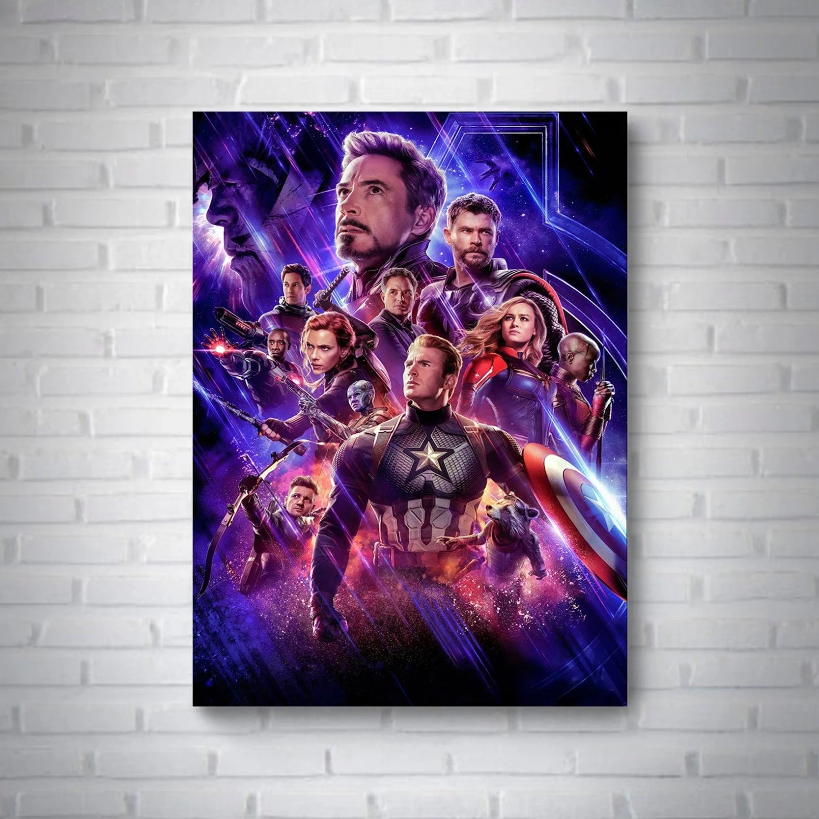 Quadro Avengers V2 - Rei do Sticker