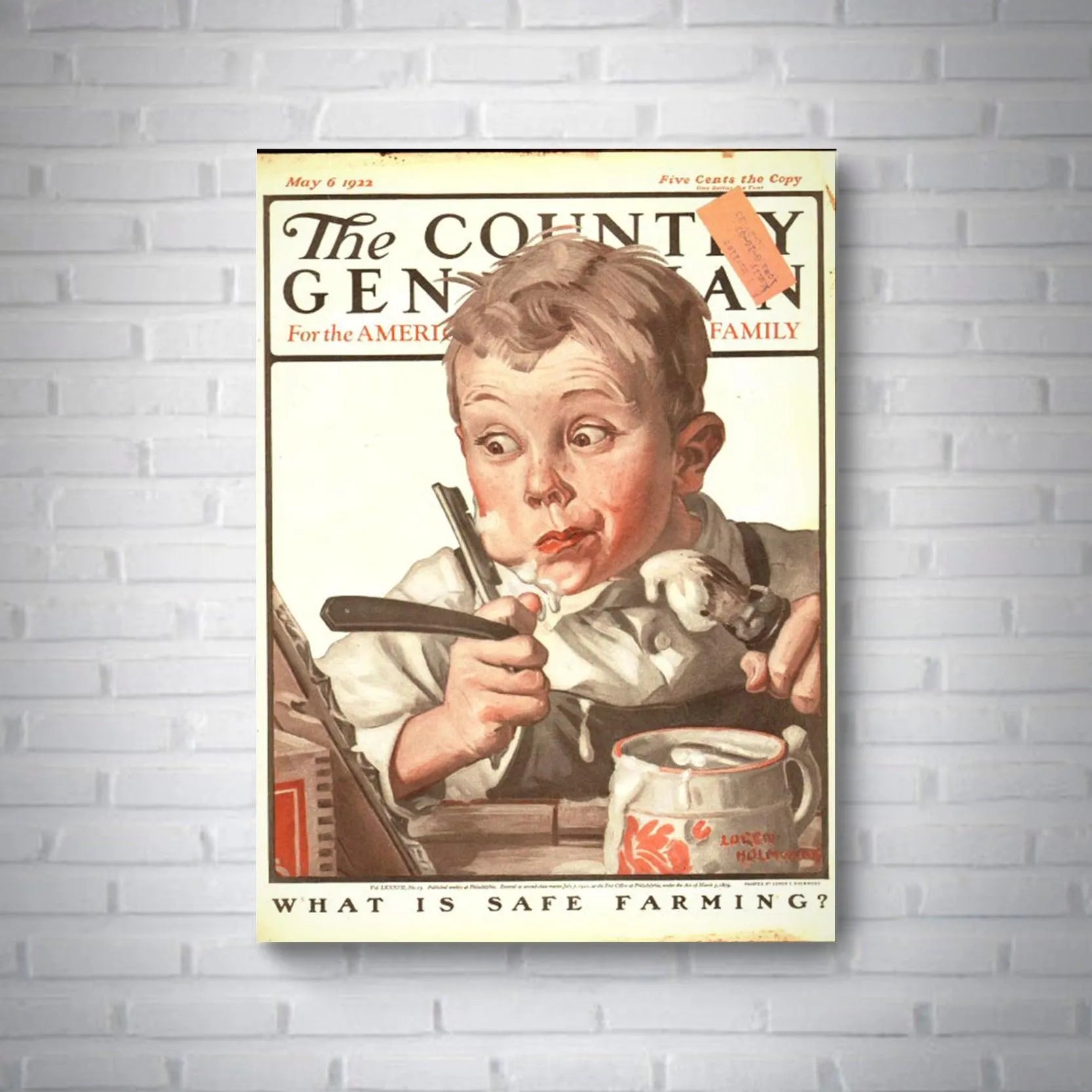 Quadro Barbearia V6 - Rei do Sticker