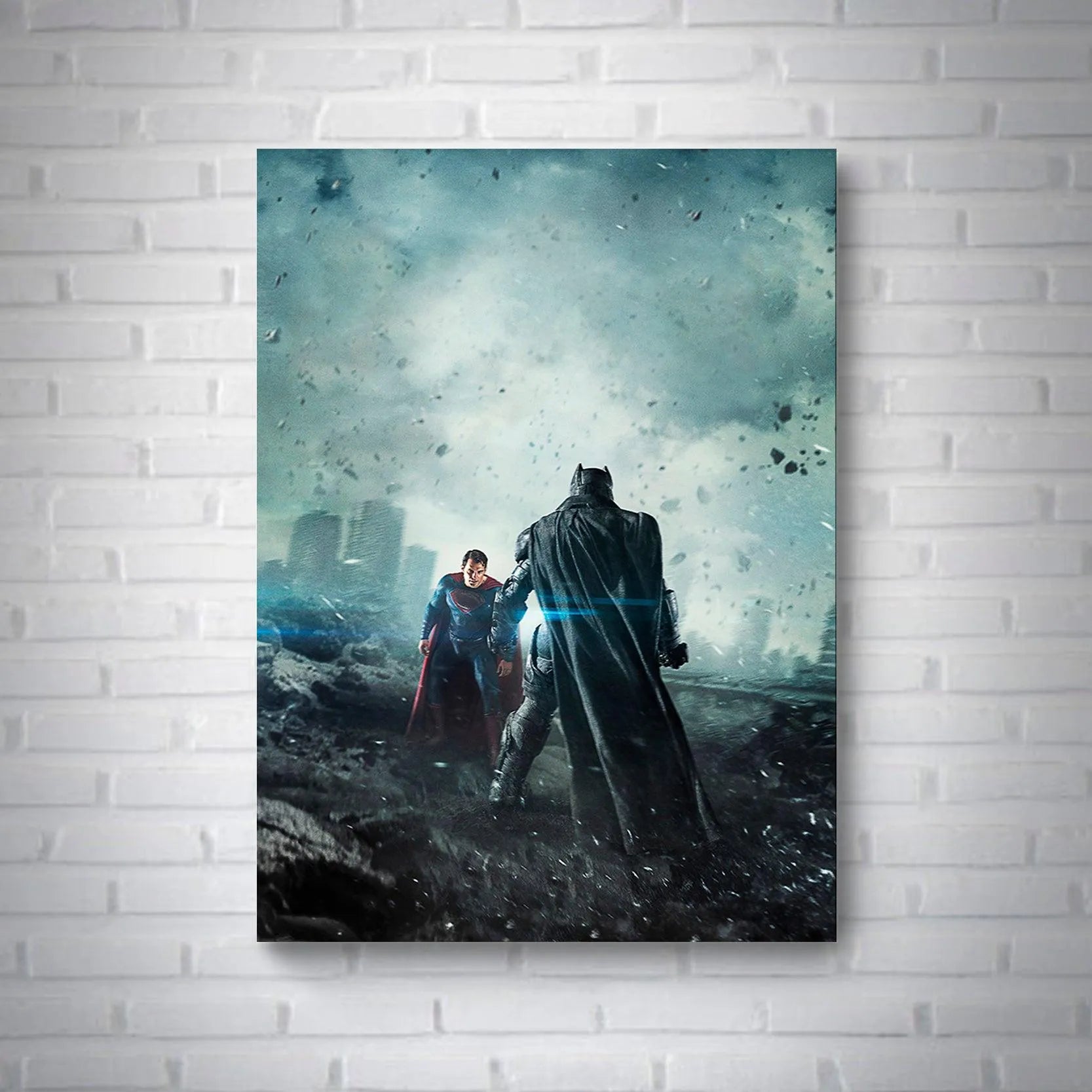 Quadro Batman Vs Superman - Rei do Sticker