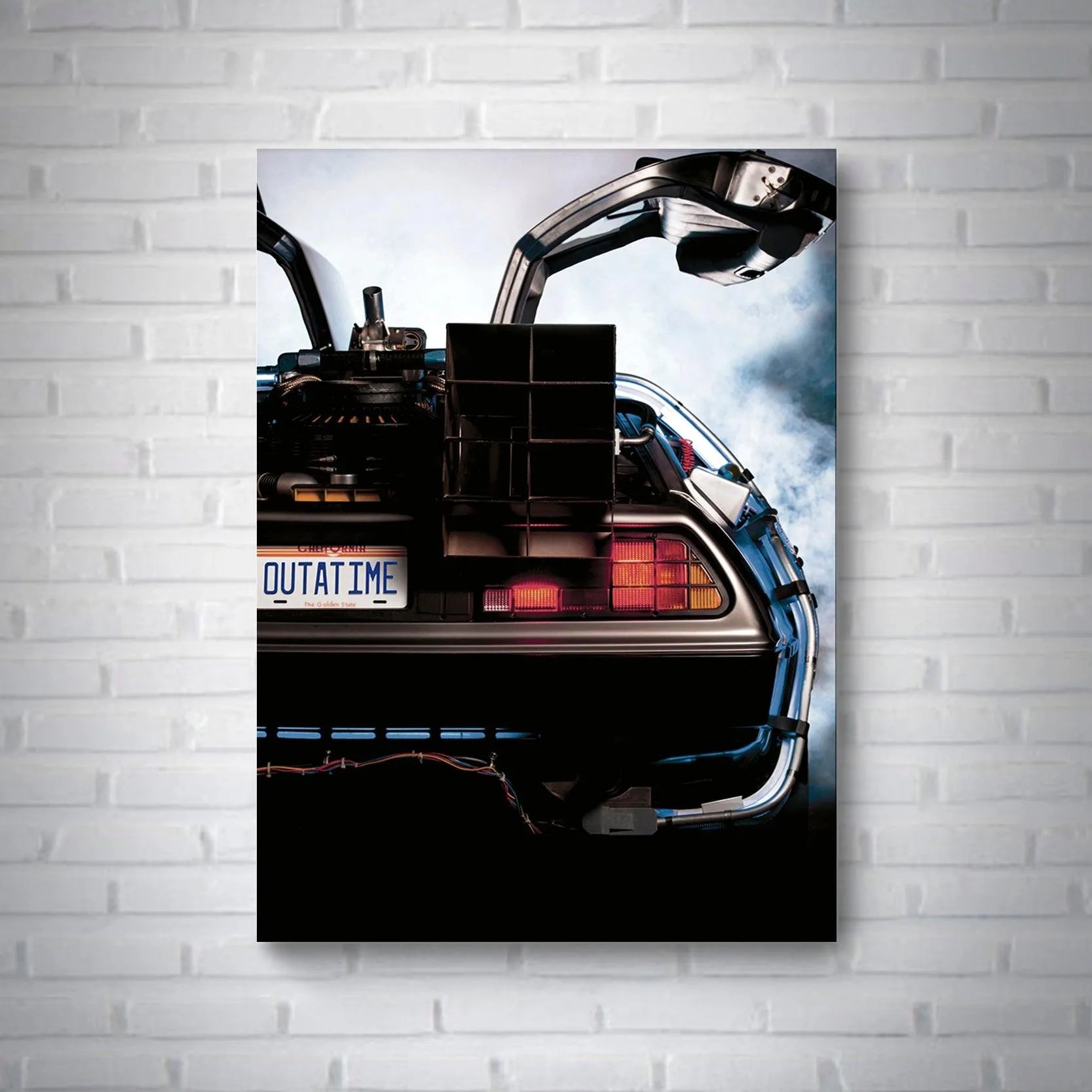 Quadro De Volta Para o Futuro - Rei do Sticker