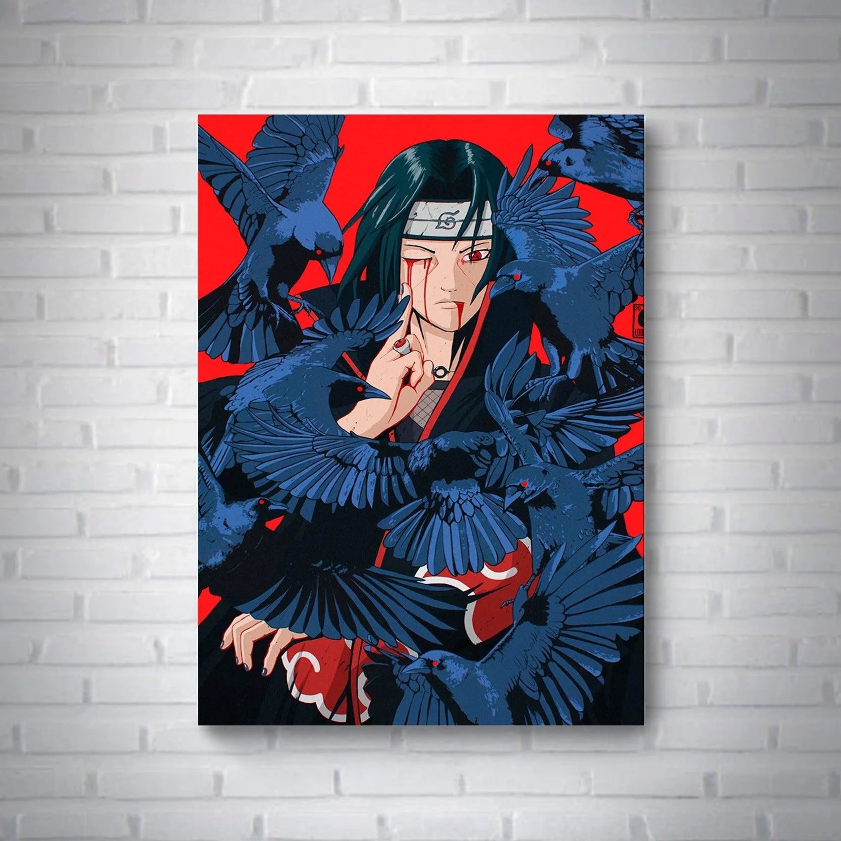 Quadro Itachi - Rei do Sticker