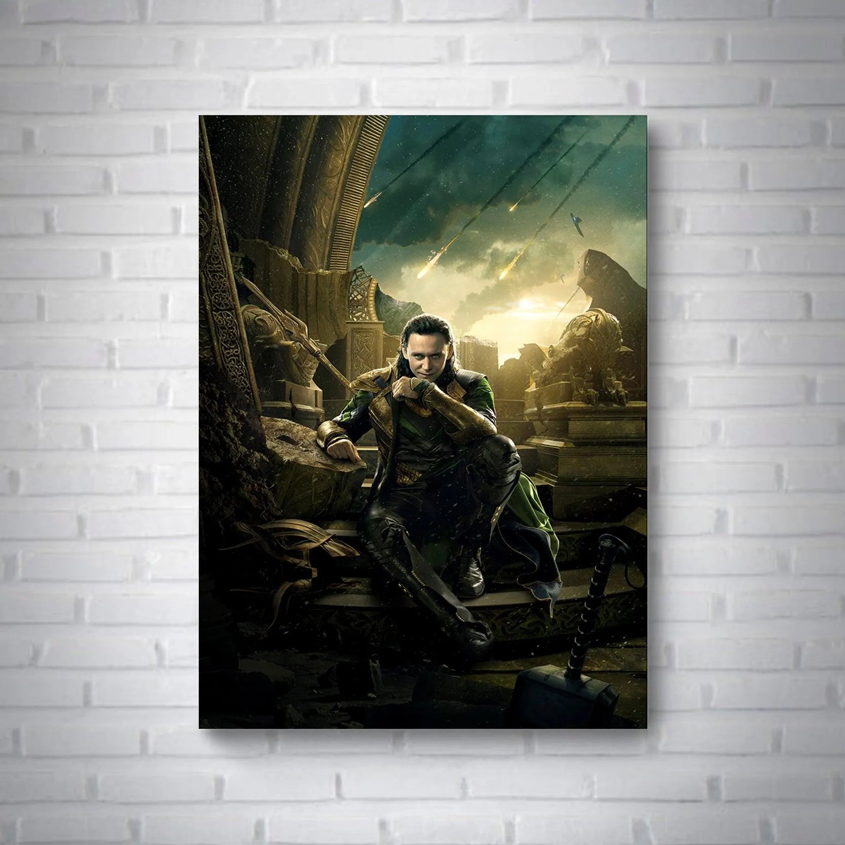 Quadro Loki V2 - Rei do Sticker