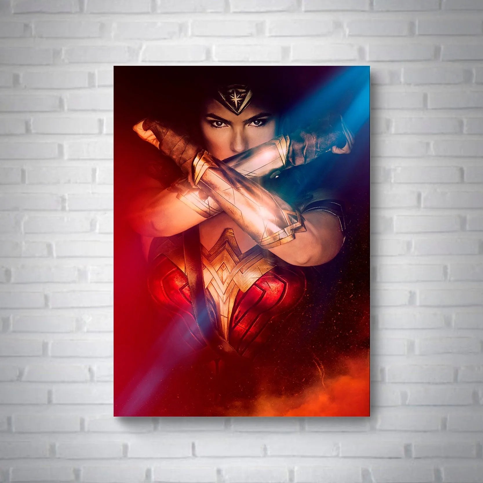 Quadro Mulher Maravilha - Rei do Sticker