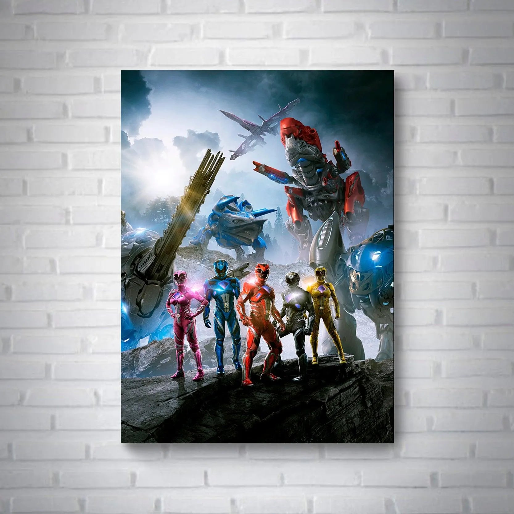 Quadro Power Ranger - Rei do Sticker