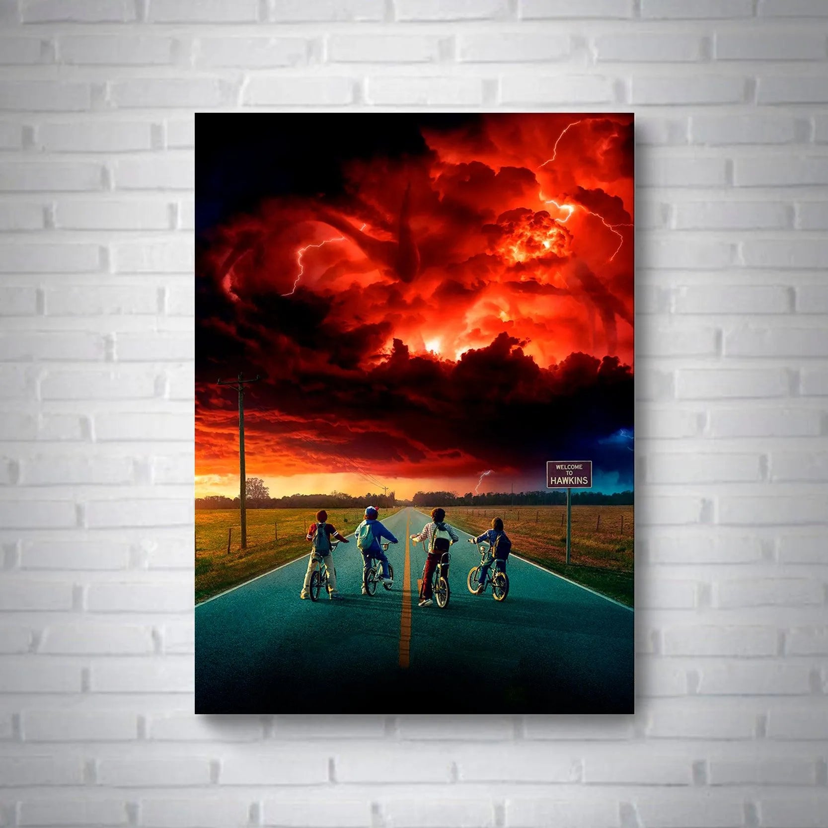 Quadro Stranger Things - Rei do Sticker