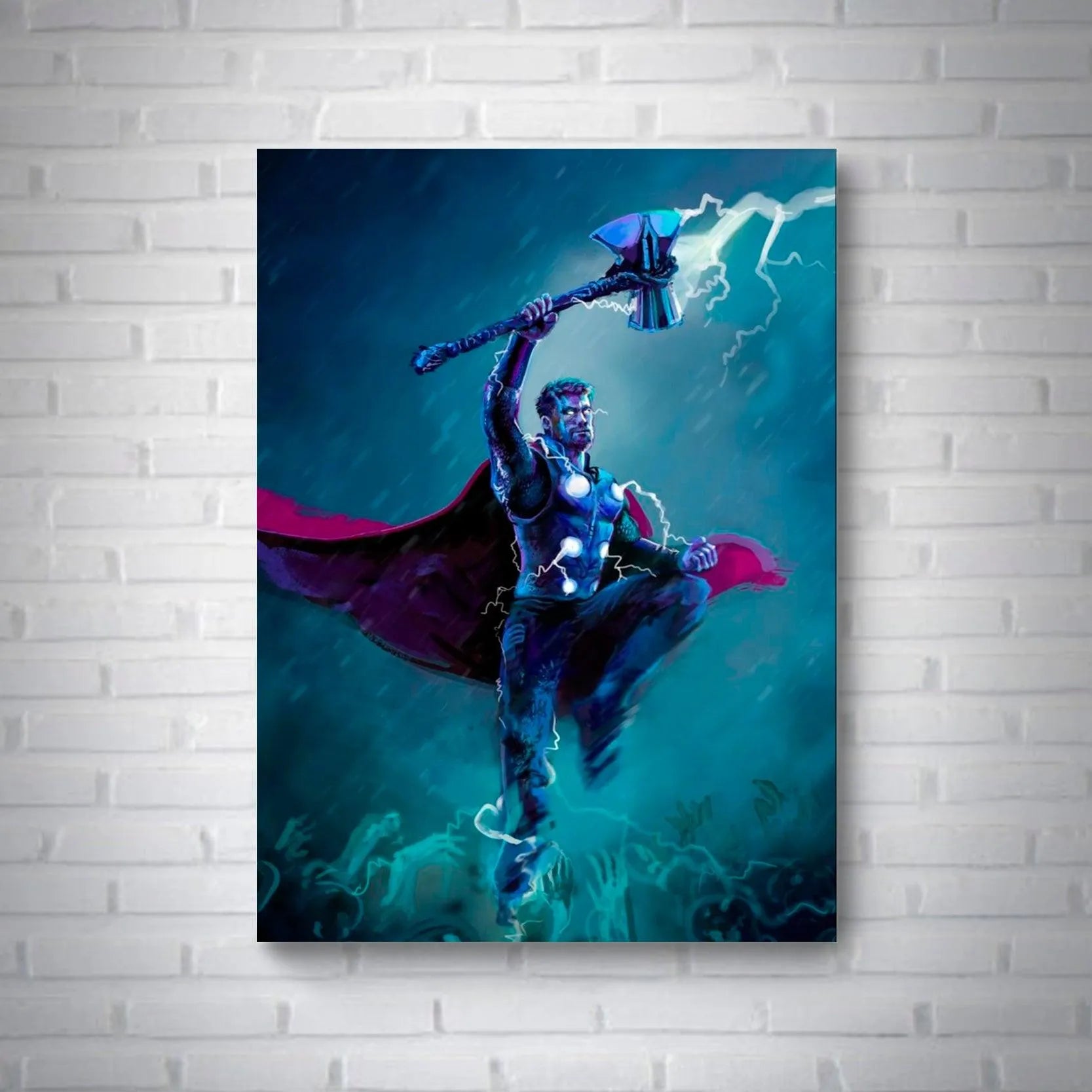 Quadro Thor - Rei do Sticker