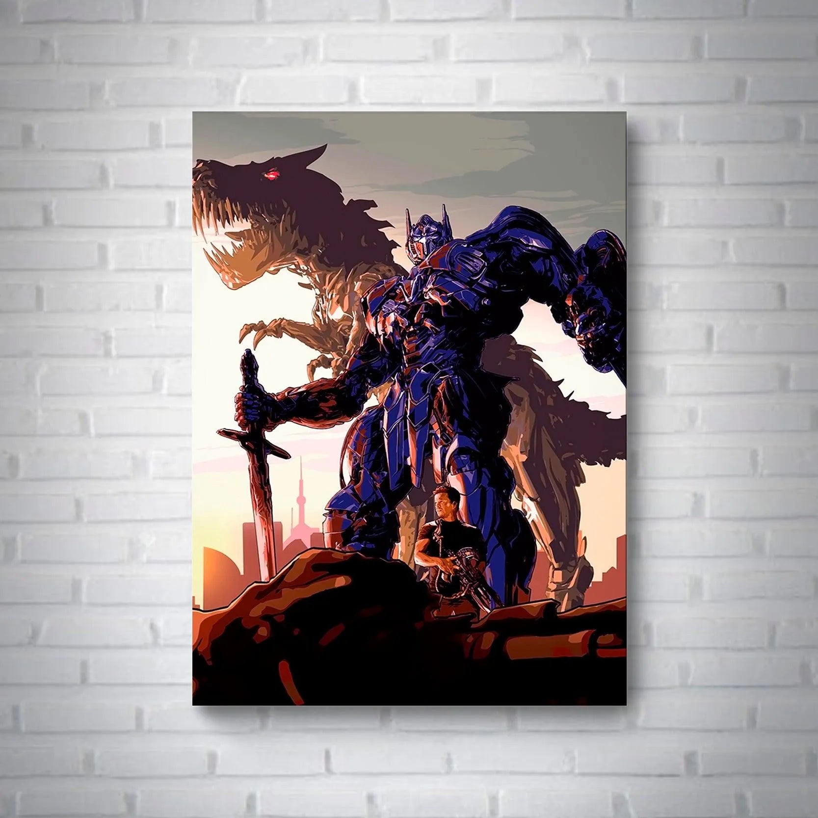 Quadro Transformers V2 - Rei do Sticker