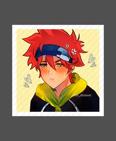Reki Kyan Sk8 The Infinity - Rei do Sticker
