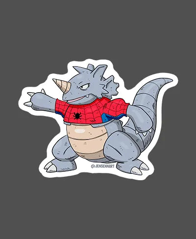Rhydon - Rei do Sticker