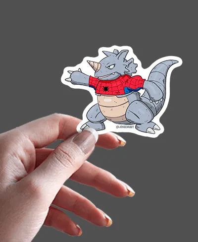 Rhydon - Rei do Sticker