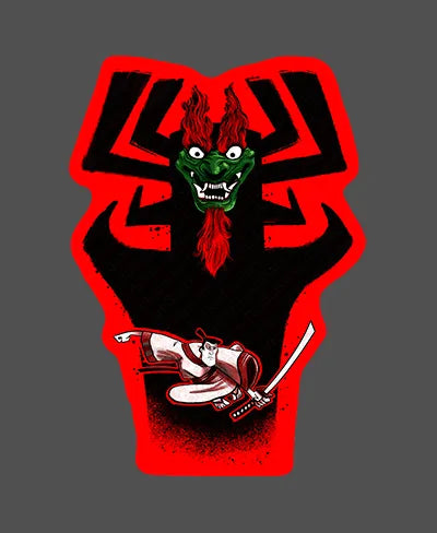 Samurai Jack - Rei do Sticker