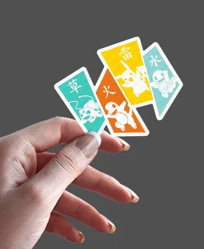 Select Your Pokémon - Rei do Sticker