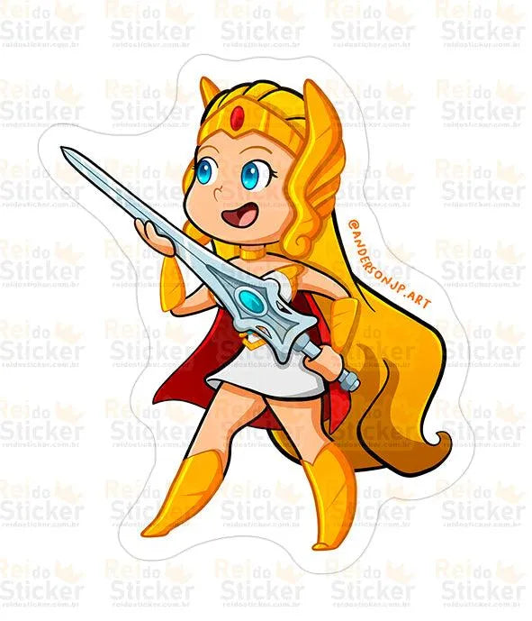 She Ra - Rei do Sticker