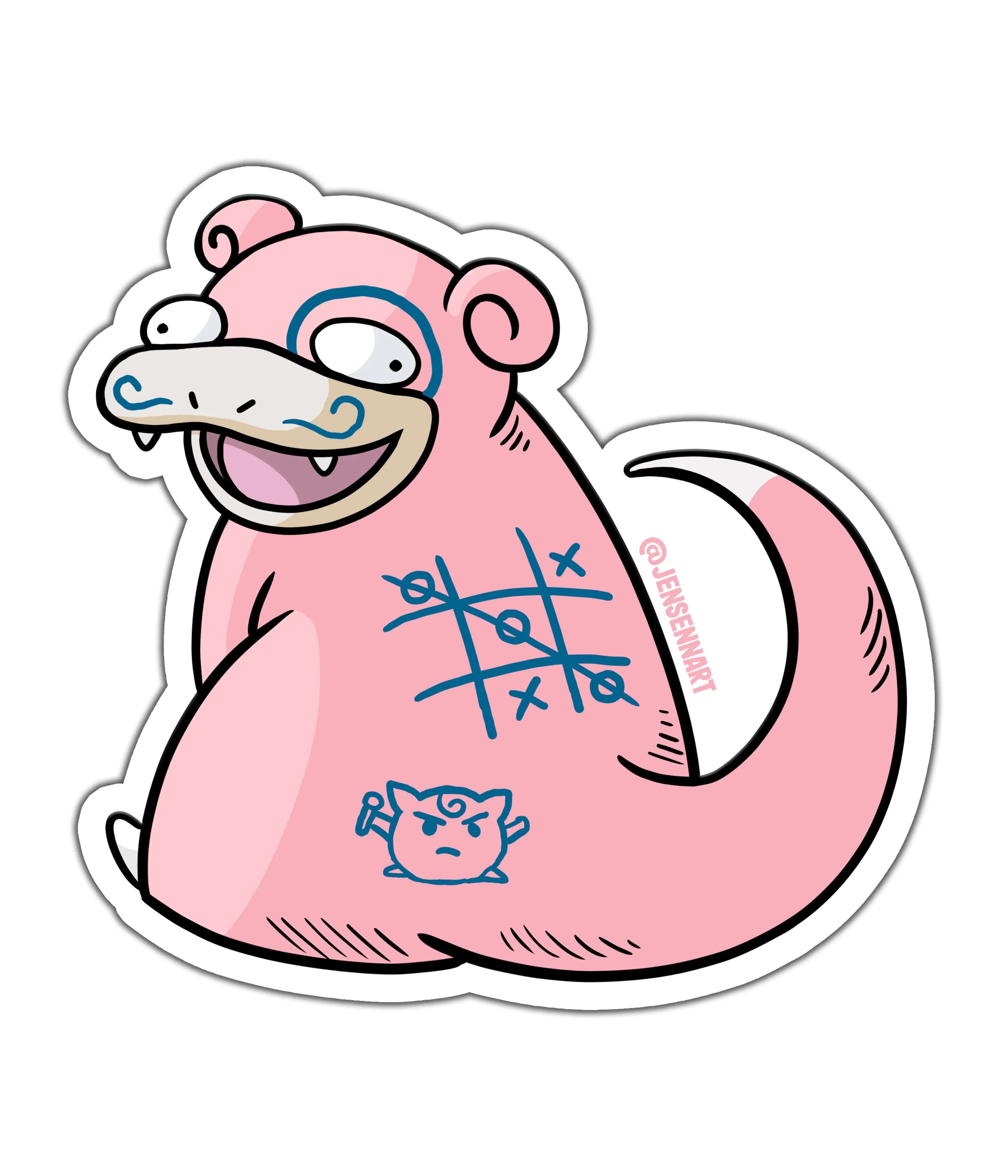 Slowpoke - Rei do Sticker