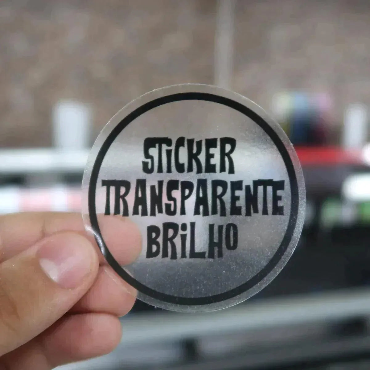 Sticker 200 unidades 7 x 5,4 cm - Rei do Sticker