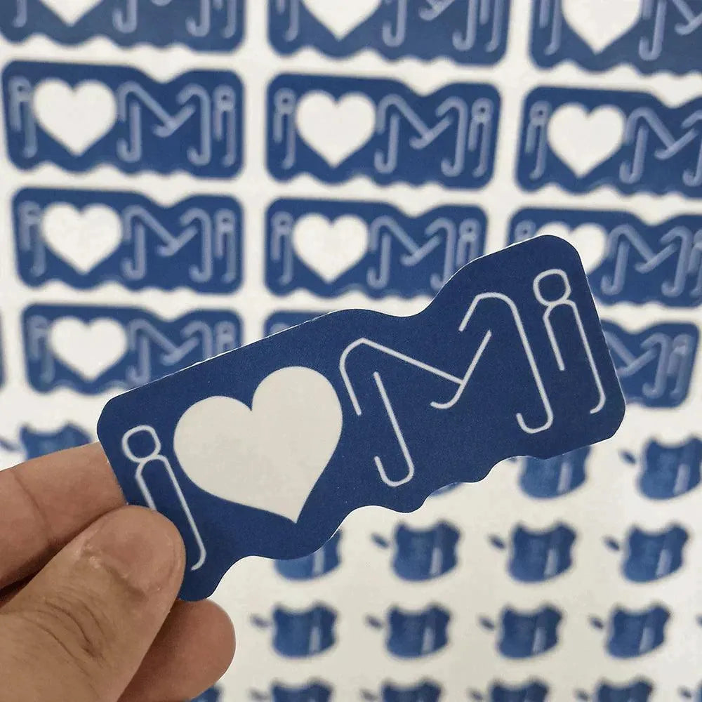 Sticker 200 unidades 7 x 5,4 cm - Rei do Sticker