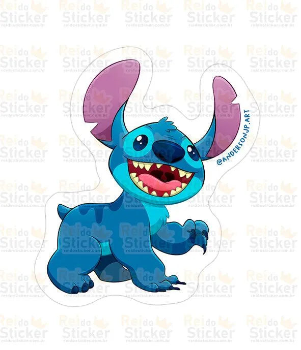 Stitch - Rei do Sticker