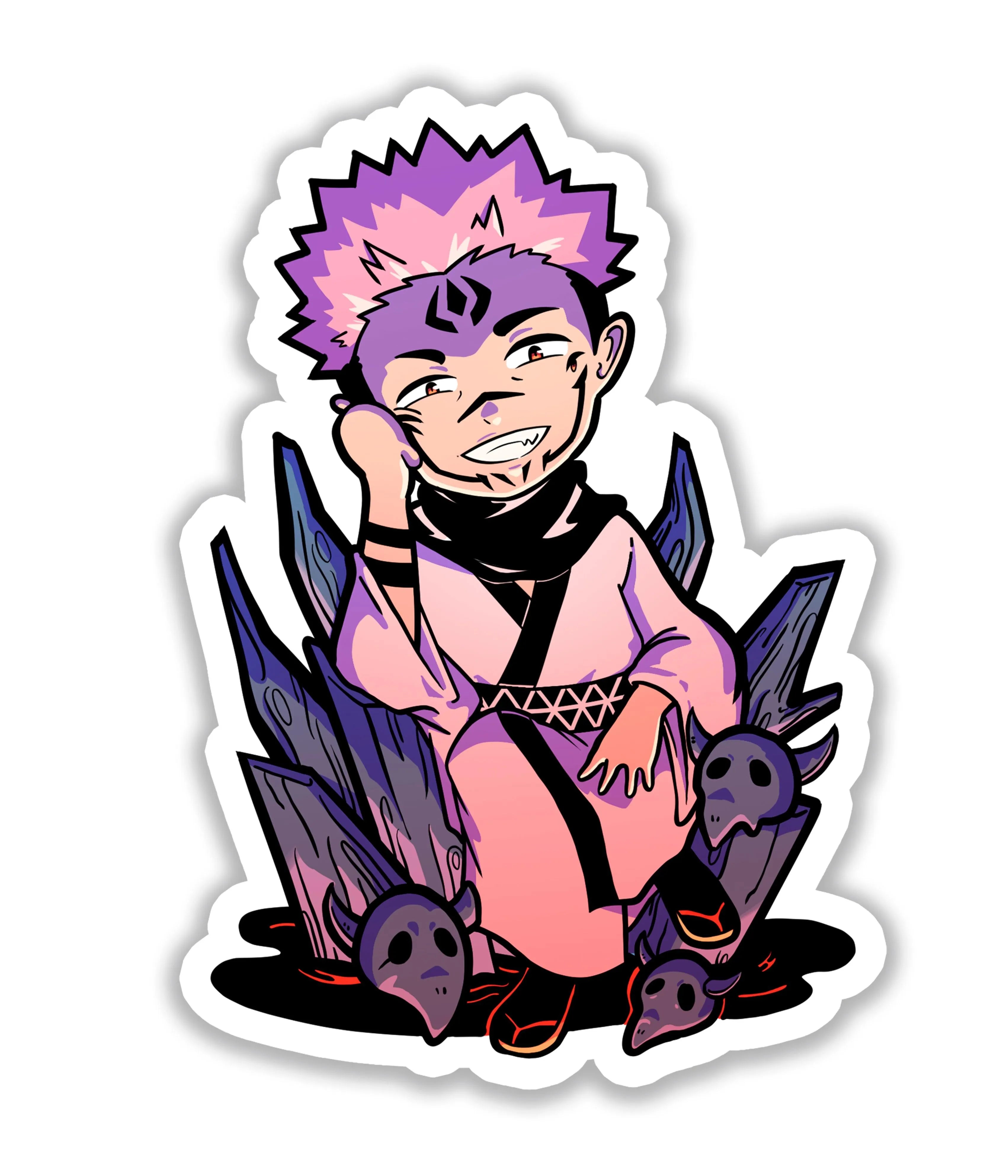 Sukuna - Rei do Sticker