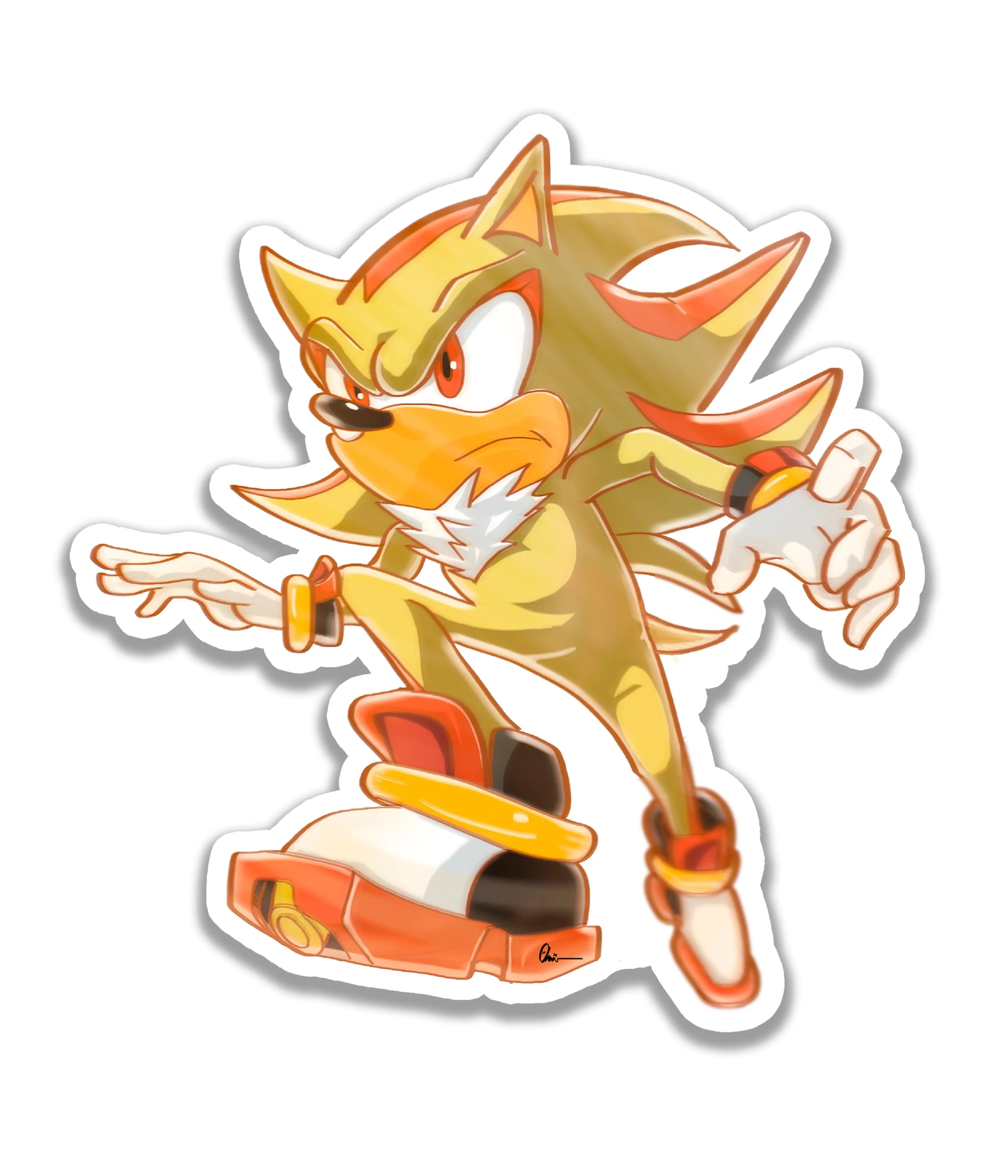 Super Shadow - Rei do Sticker
