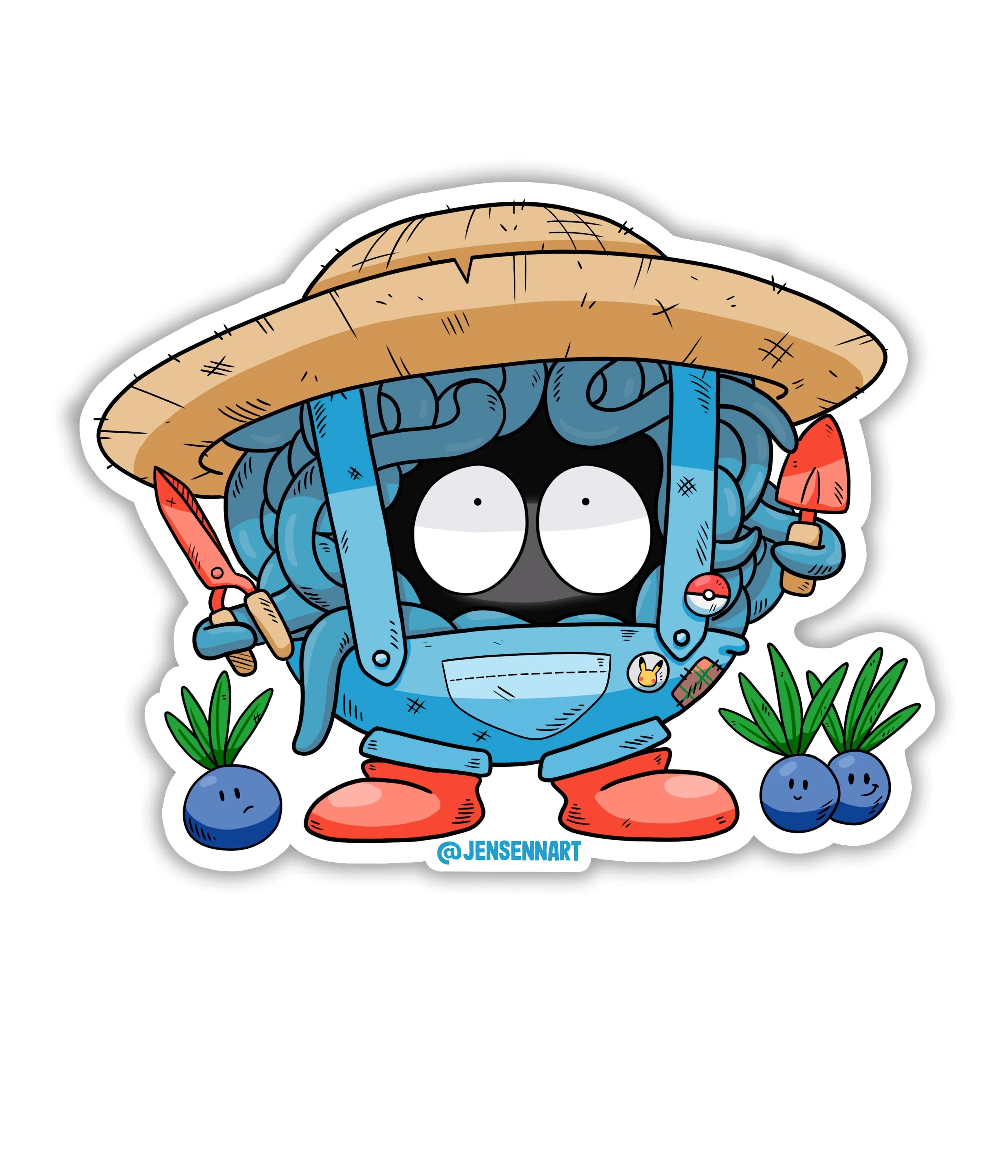 Tangela - Rei do Sticker